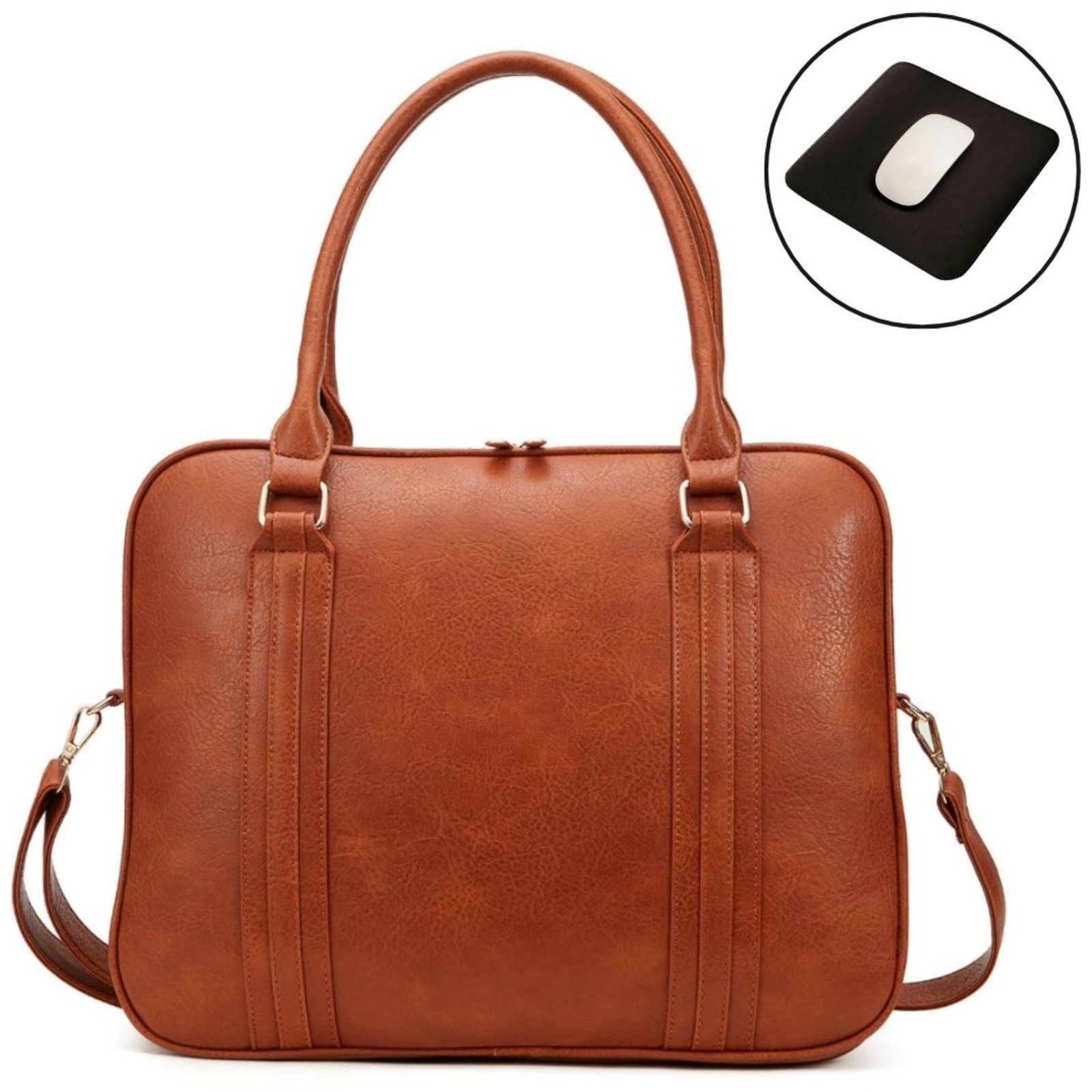 KIit Bolsa De Notebook Grande Pasta Executiva Maleta Case + Mousepad Star Shop