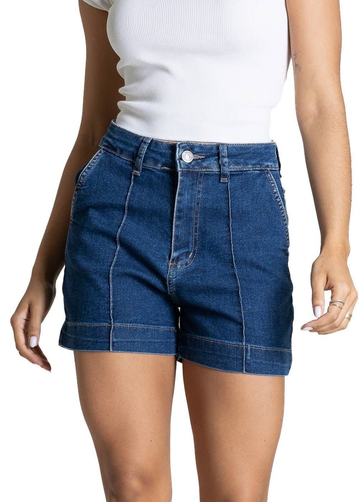 Shorts Jeans Sawary - 284426 - Azul - Sawary