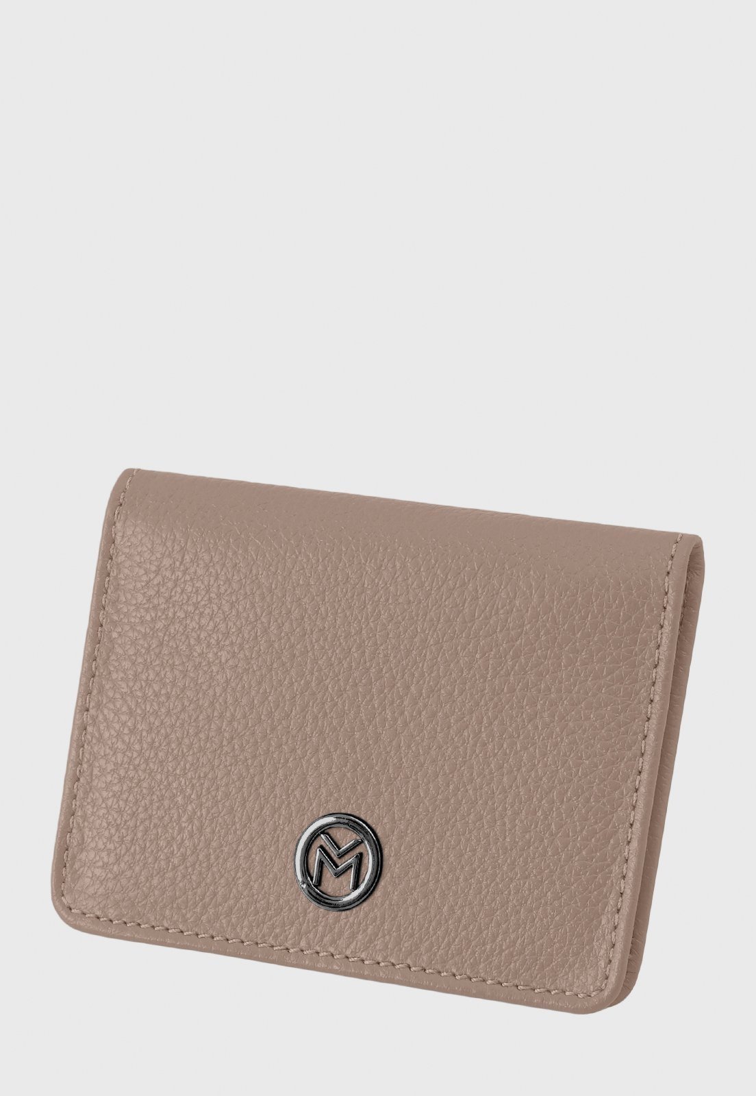 Carteira de Couro Mariart 674C New Bege