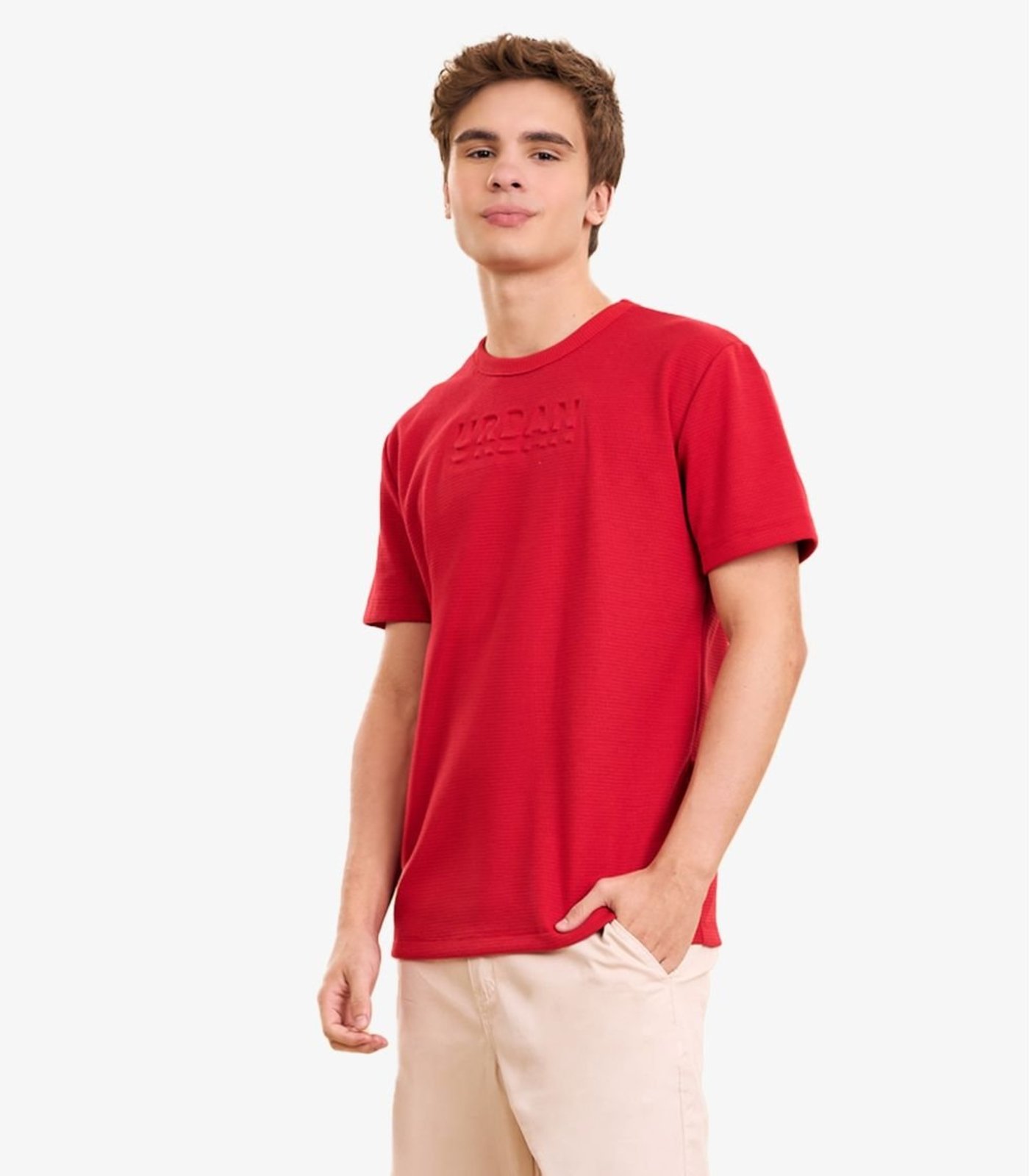 Infantil - Camiseta Masculina Minty Vermelho
