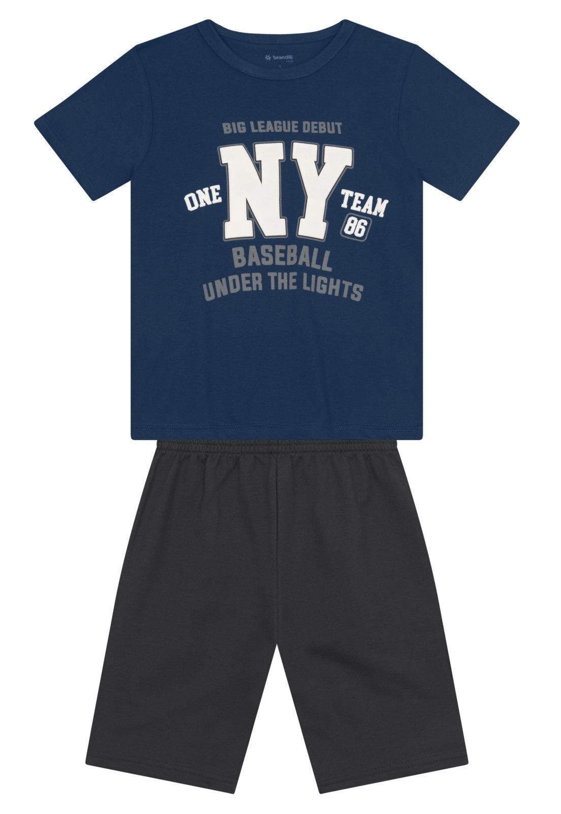 Infantil - Conjunto menino de beisebol Brandili