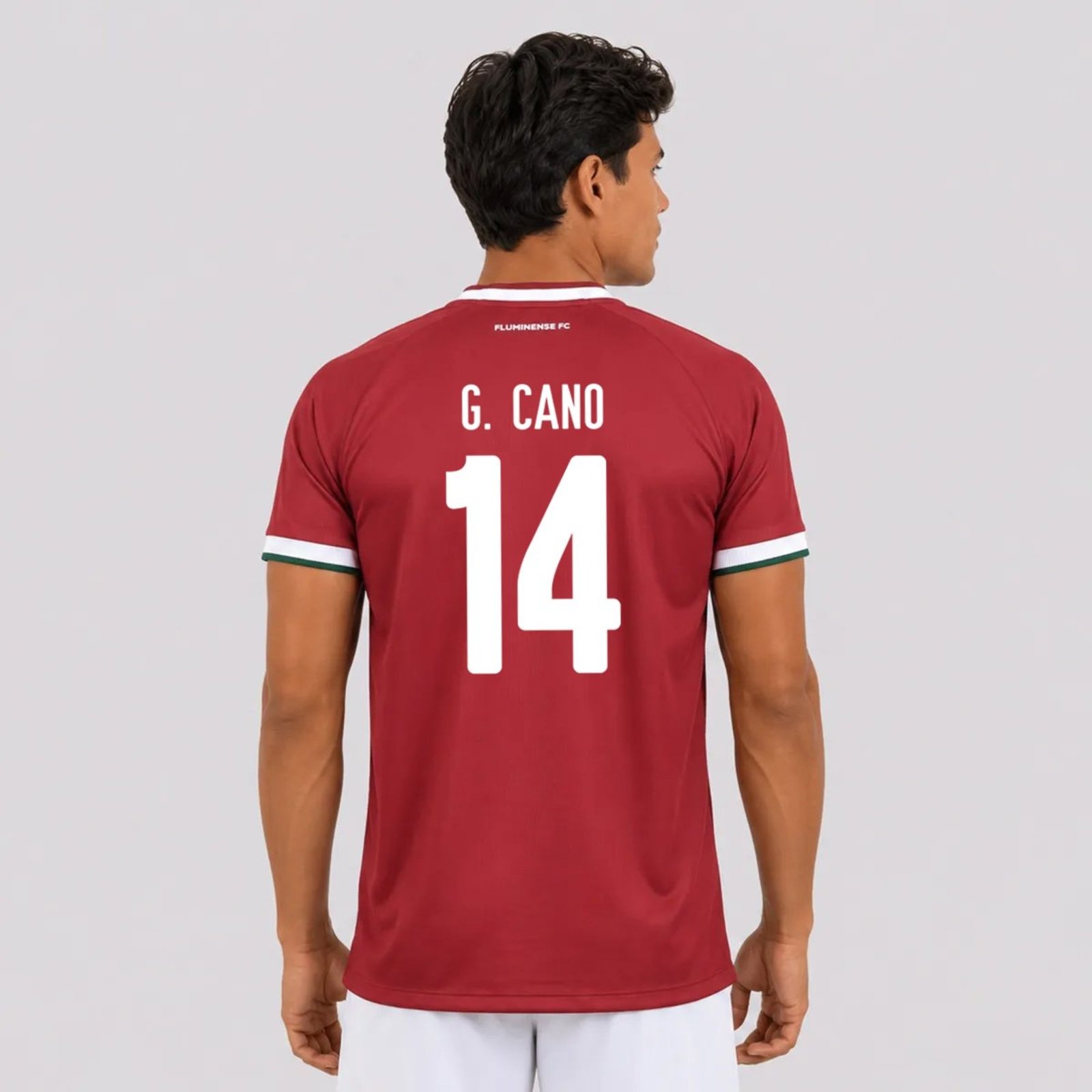 Camisa Fluminense 14 G. Cano Bordô e Verde