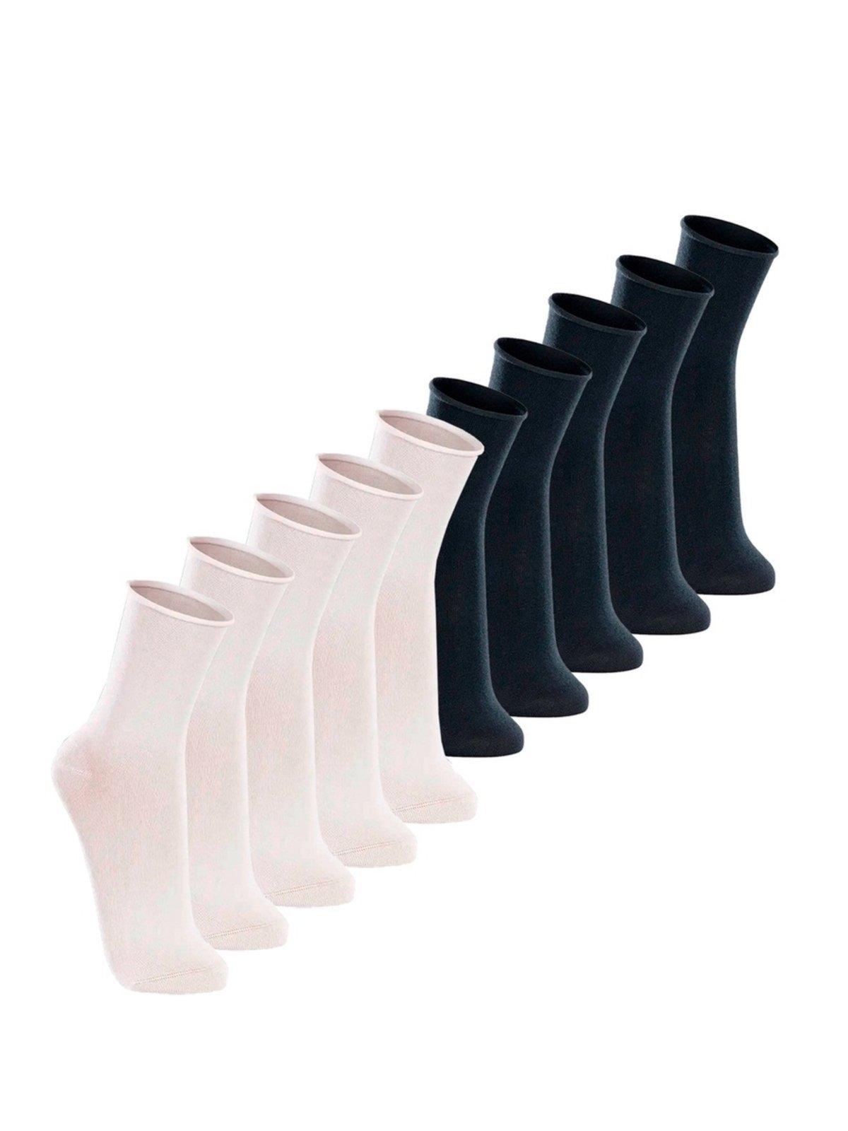 Kit com 10 Pares de Meias sem Punho Casual Lupo 1275-011