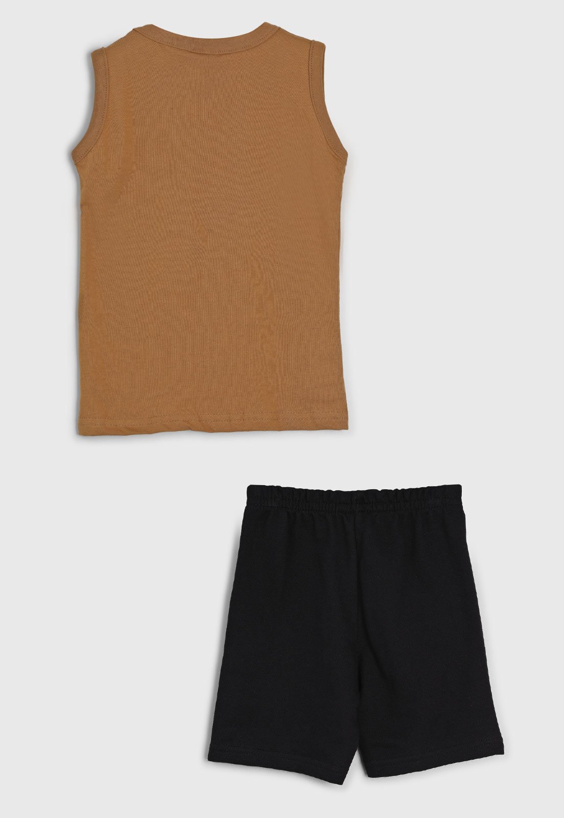 Vista 3 Conjunto Curto Brandili Crocodilo e Preto caramelo Brandili caramelo
