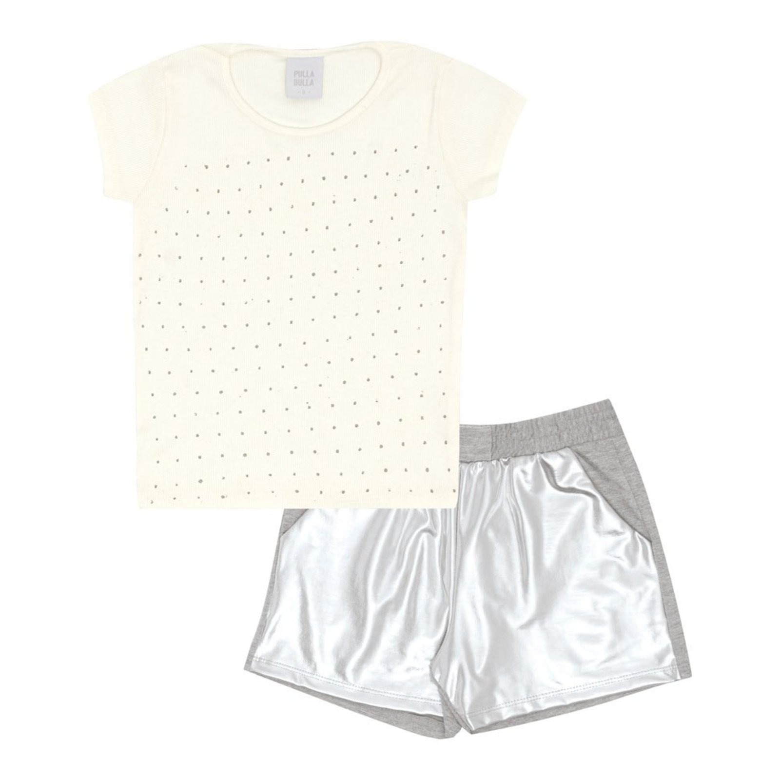 Infantil - Conjunto Menina - Bege - 52325-1271