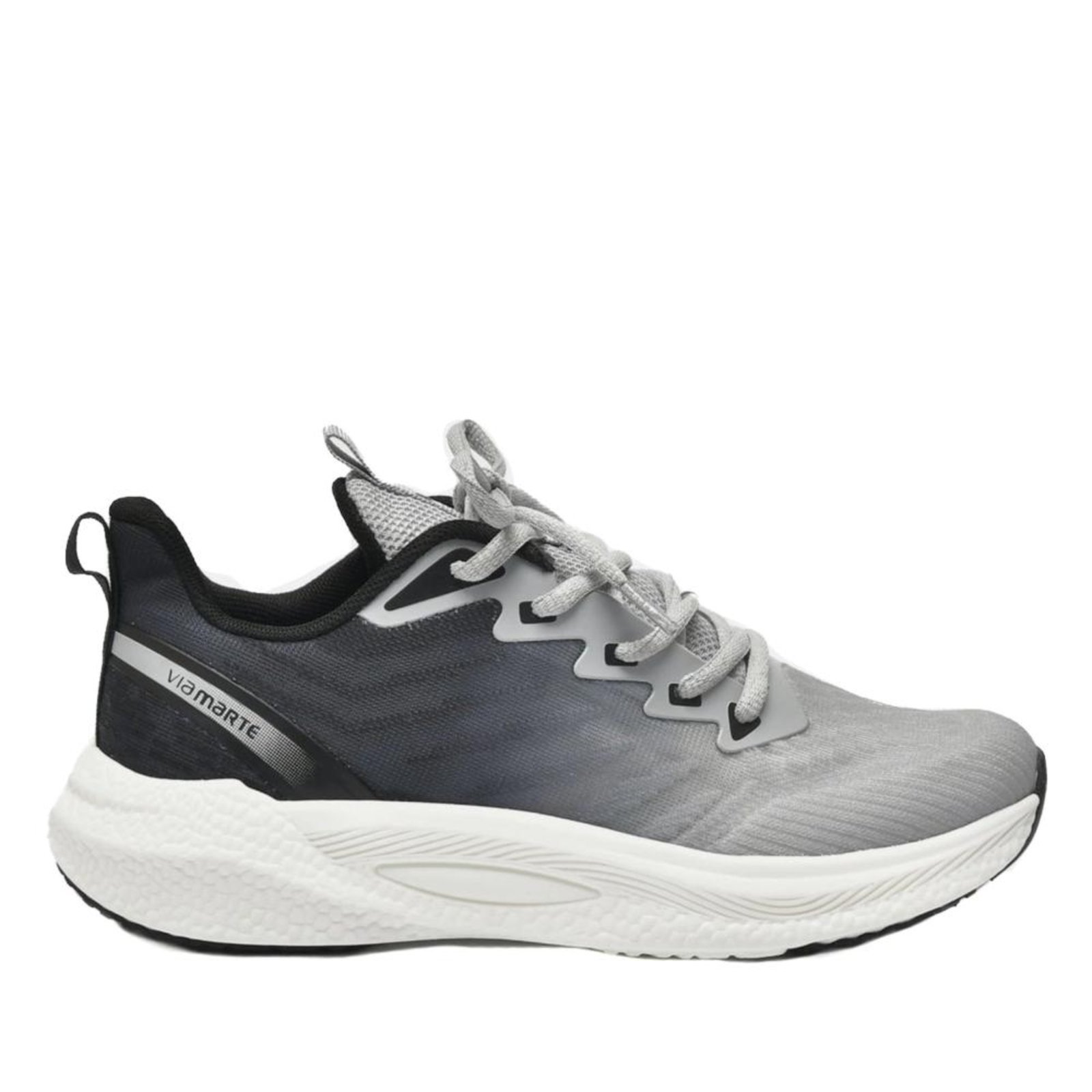 Tênis Via Marte Feminino Esportivo 262-001-01 Preto Incolor