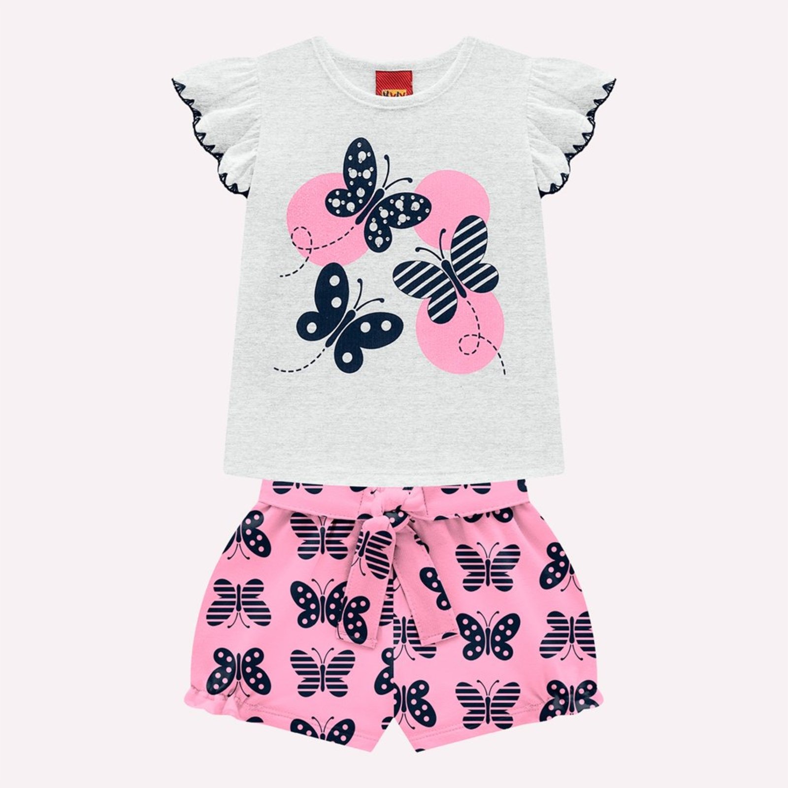 Infantil - Conjunto Menina Borboletas Kyly