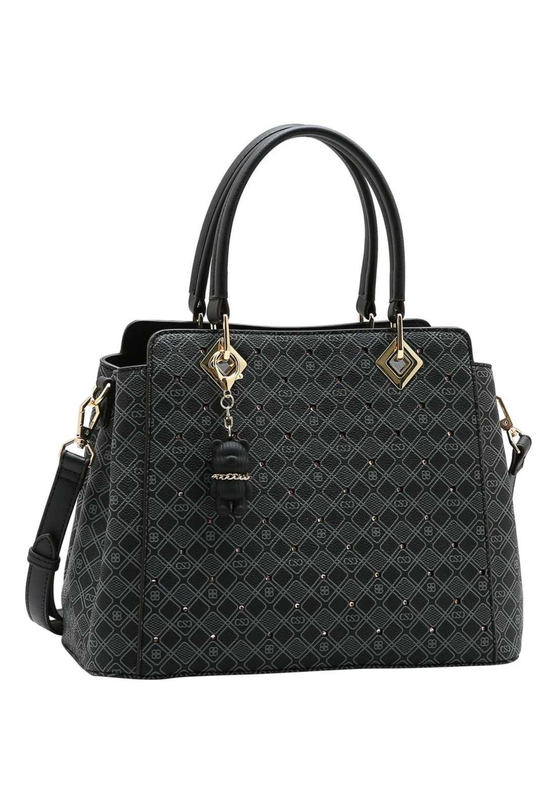 Bolsa Feminina Chenson Mão New Cristal 3485754 Preto
