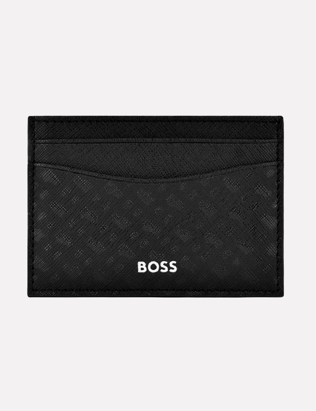 Vista 2 Porta Cartão Hugo Boss Zair Card N preto Hugo Boss preto
