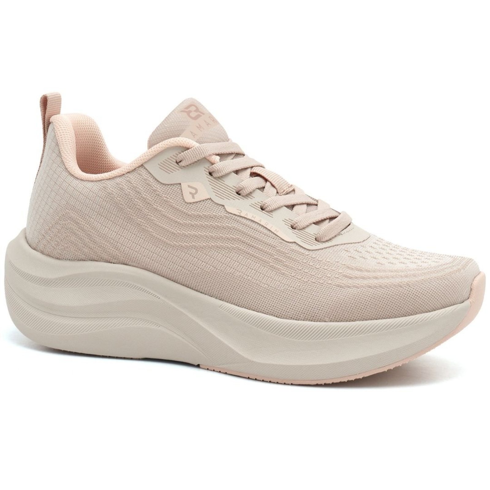 Tênis Feminino Leve Flexível Ramarim 2675132 - Nude