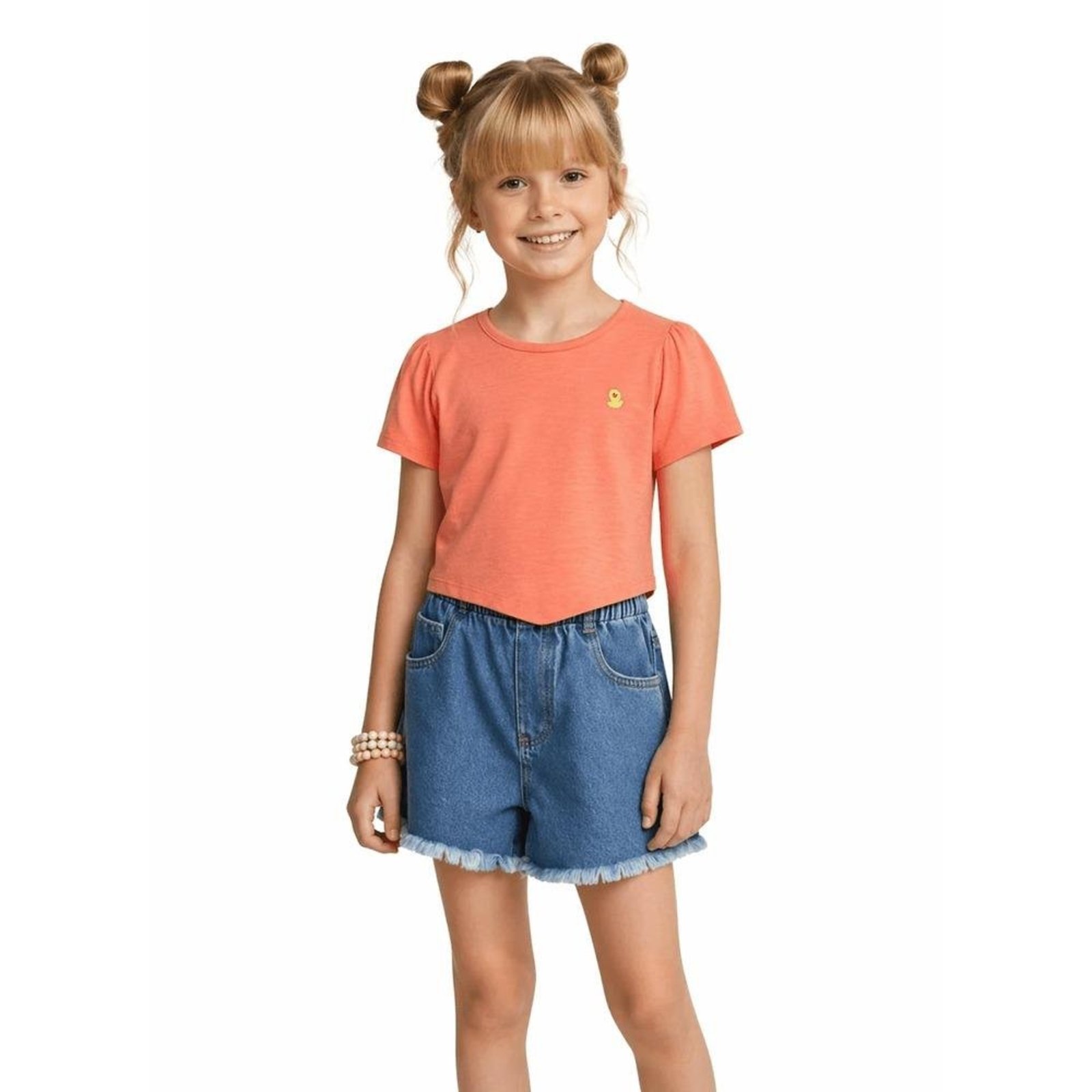 Infantil - Blusa Menina Conforto Alphabeto