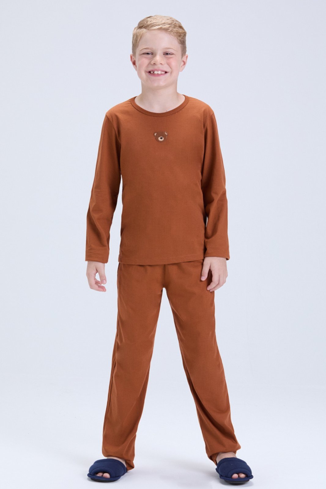 Pijama Masculino de Inverno Ursinho