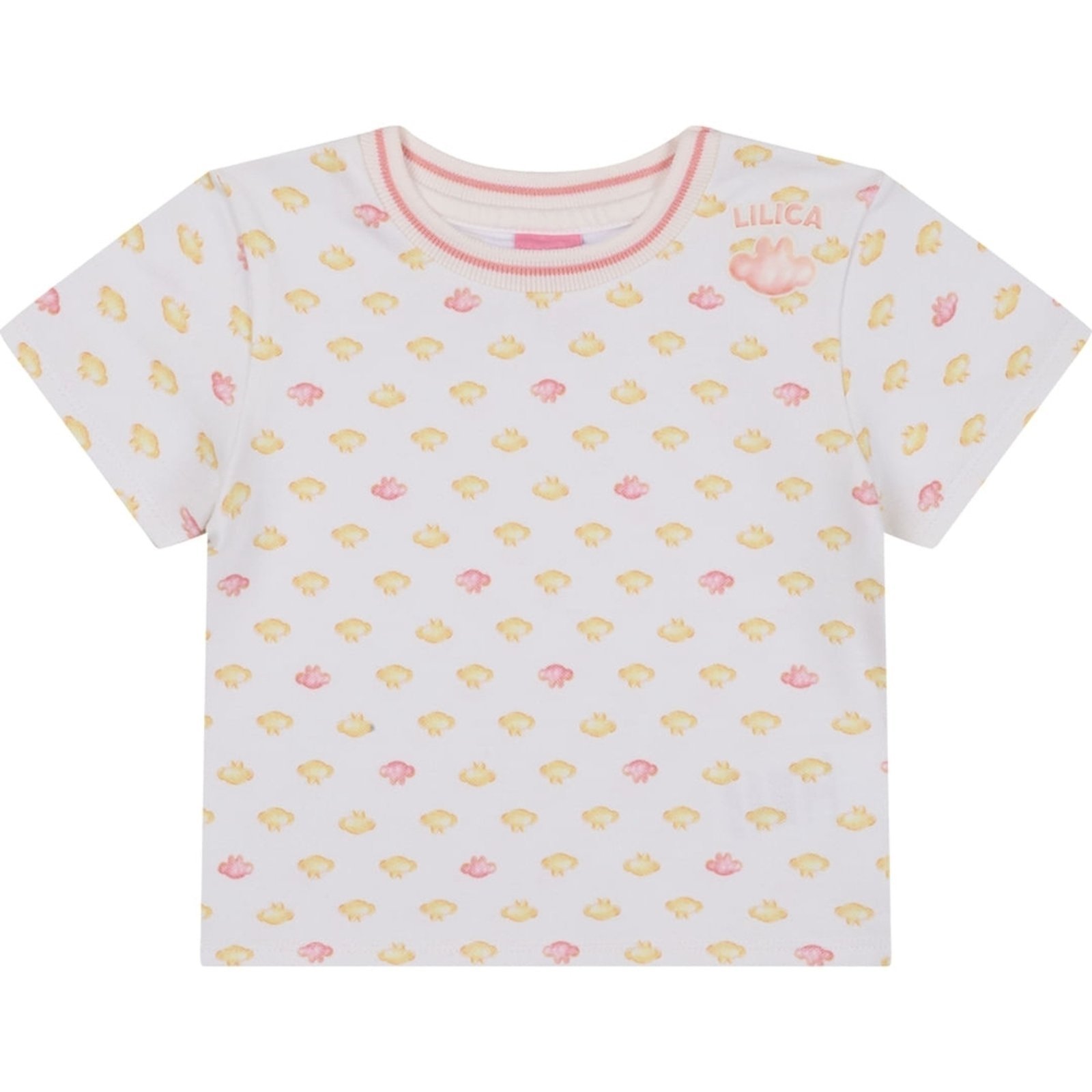 Infantil - Blusa Manga Curta Comfort Estampada Feminina Lilica Ripilica