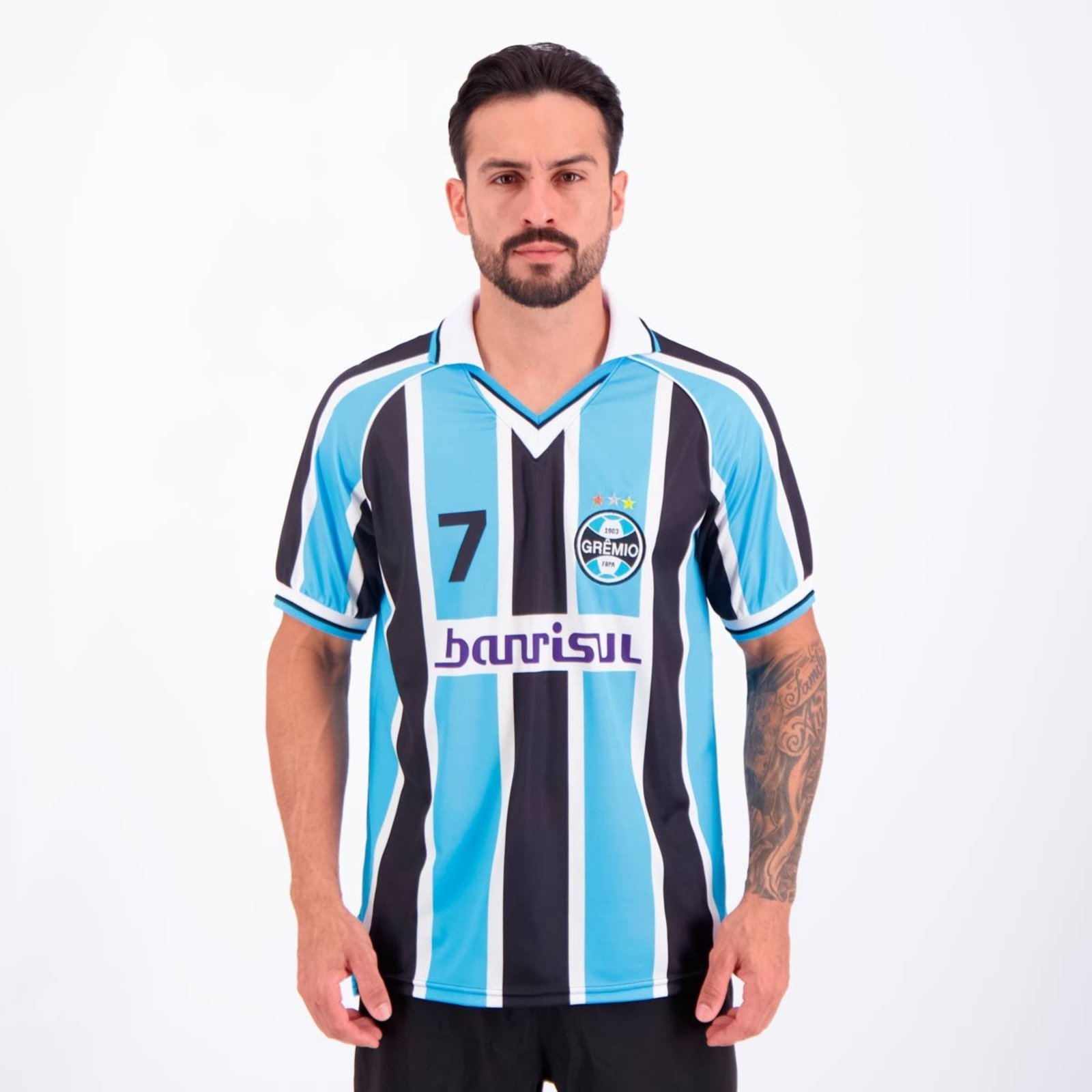 Camisa Grêmio Retrô 2001 N°7
