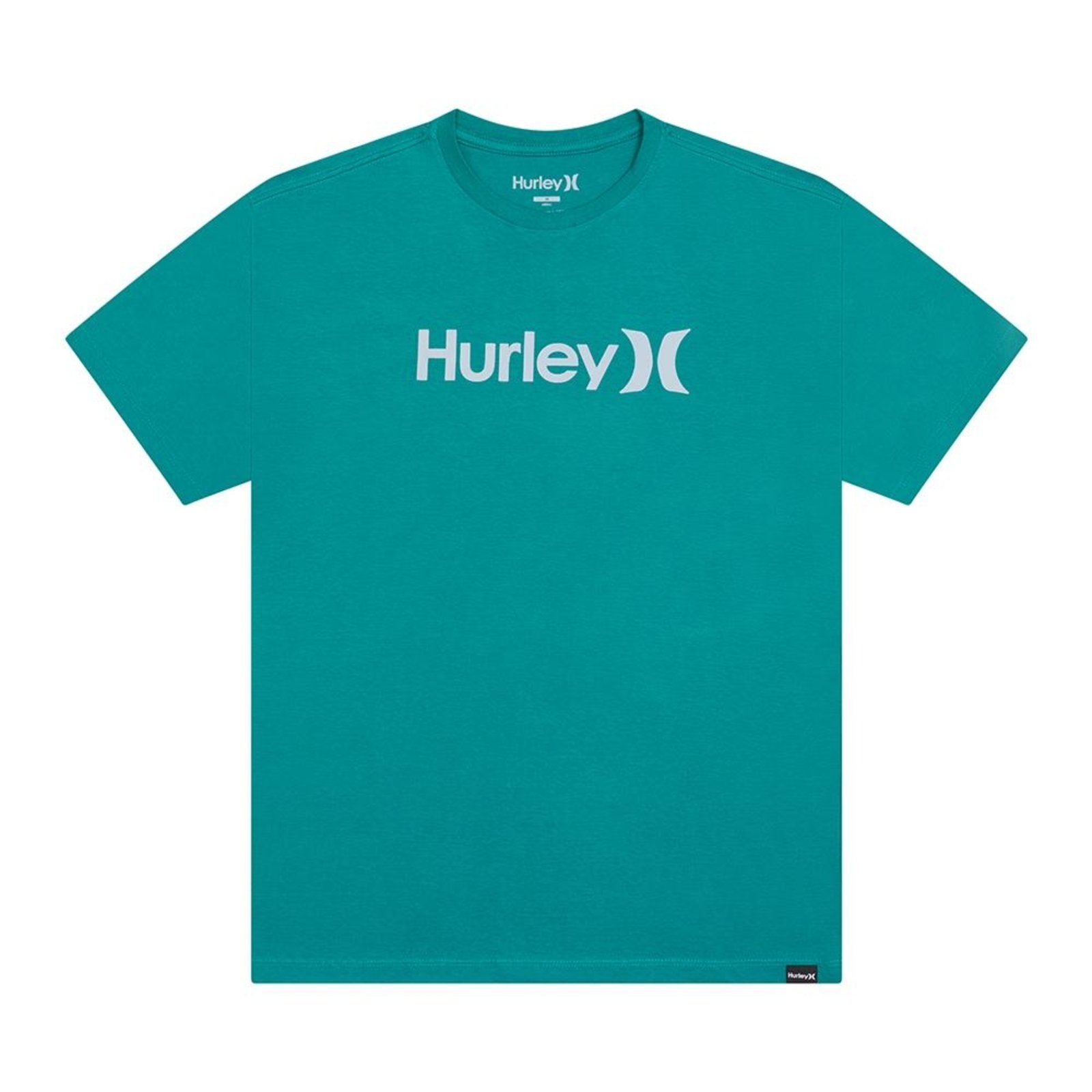 Camiseta Hurley O&O Solid SM26 Masculina Petróleo