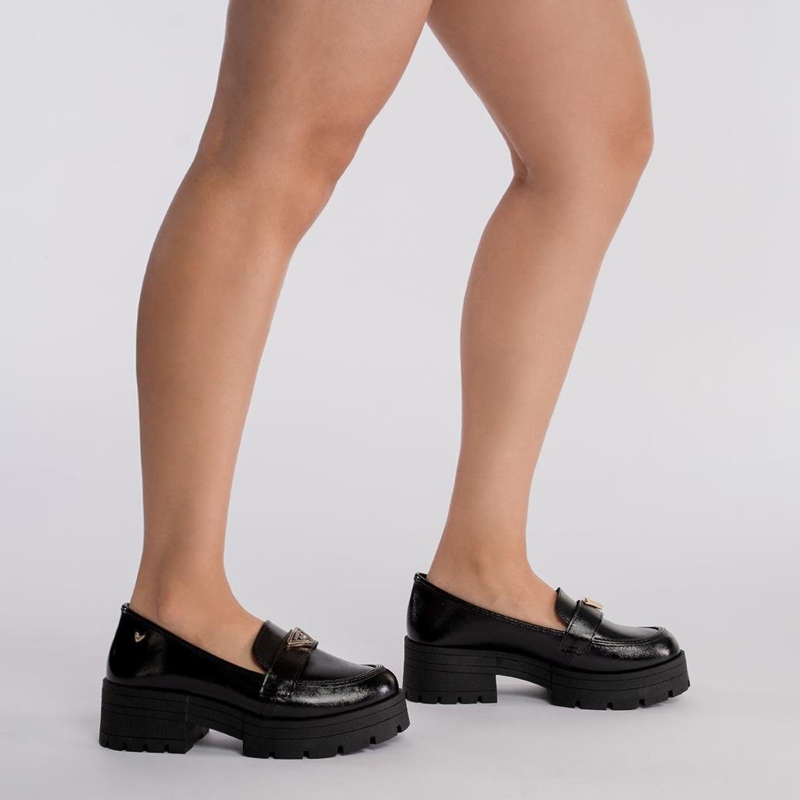 Sapato Mocassim Mississipi Loafer Feminino Preto