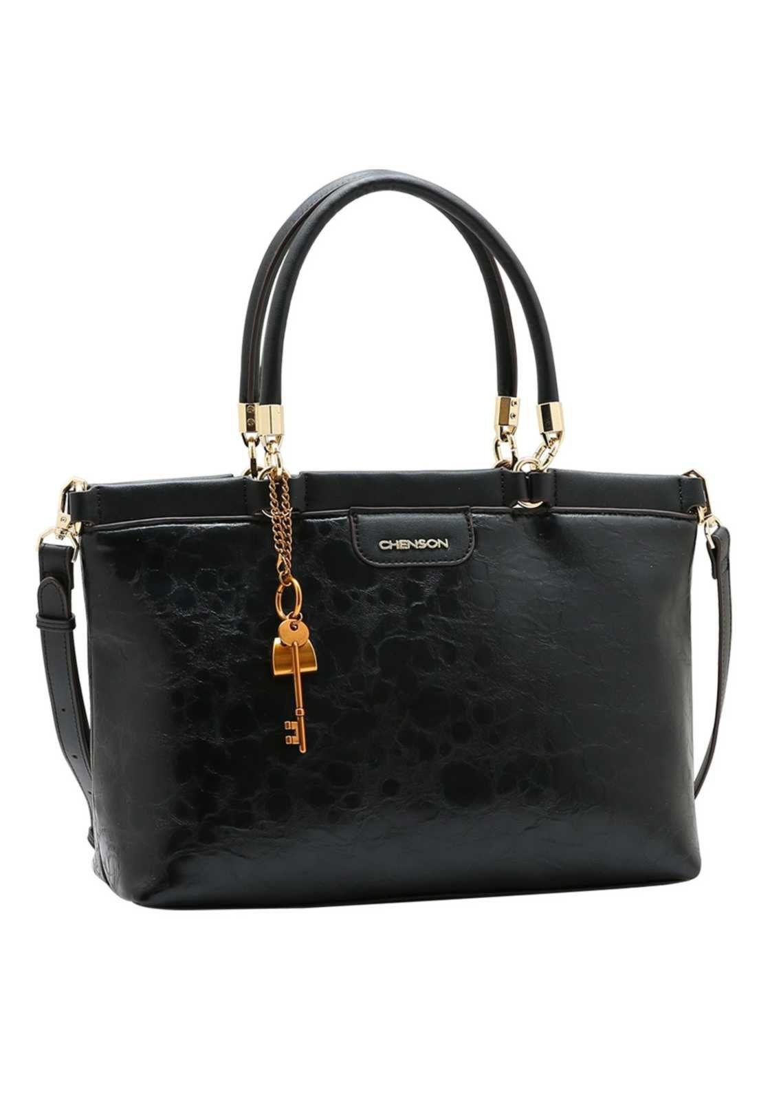 Bolsa Feminina Chenson Mão Glamour 3485855 Preto