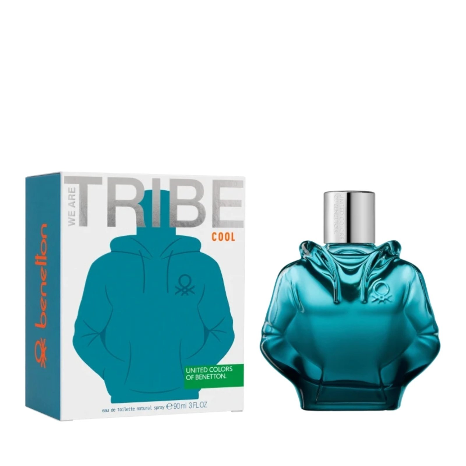Vista 3 Benetton We Are Tribe Cool Edt - Perfume Masculino unico Benetton unico