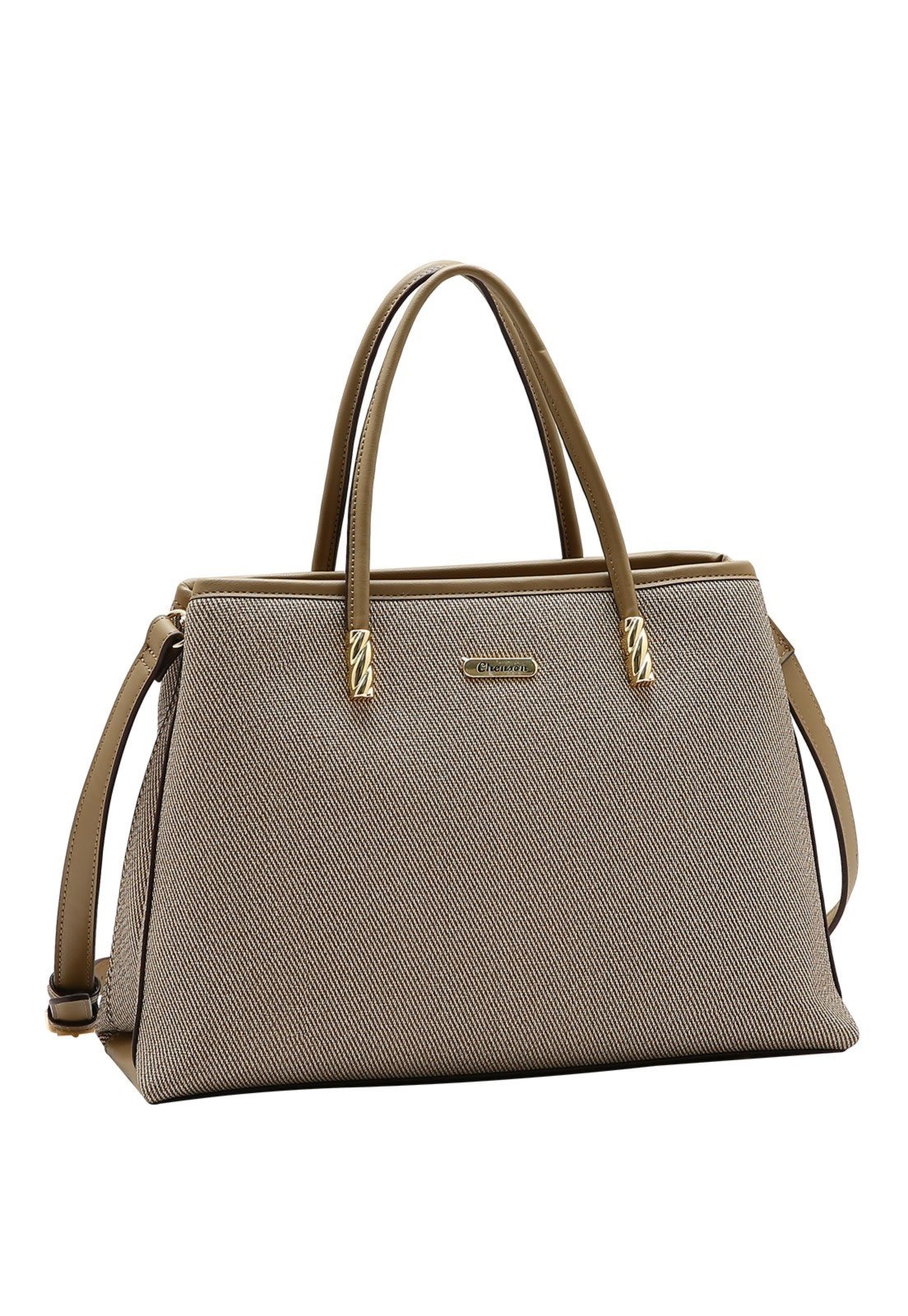 Bolsa Feminina Chenson Mão Clássico Chic 3485630 Marrom