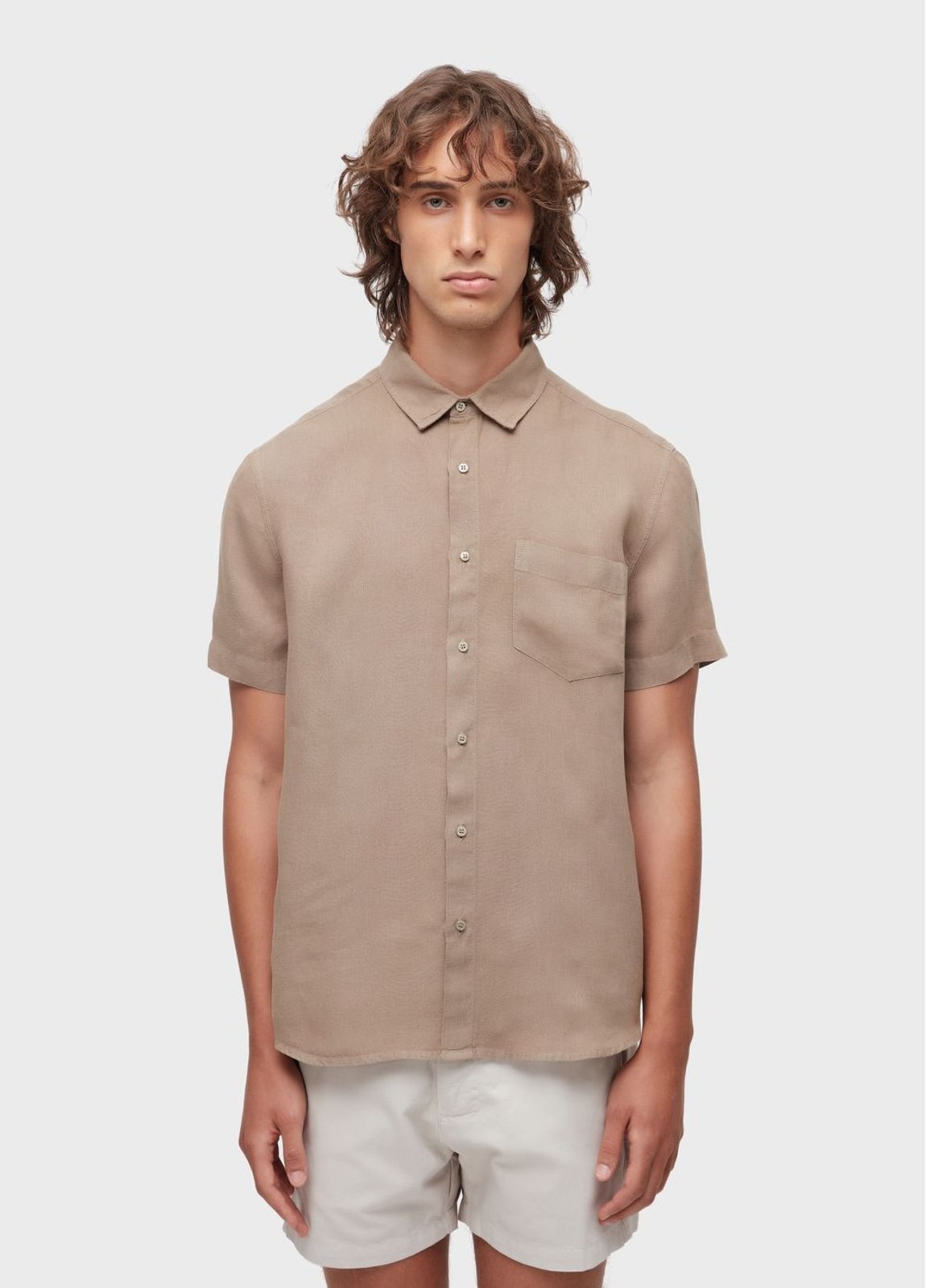 Camisa classic linen OSKLEN