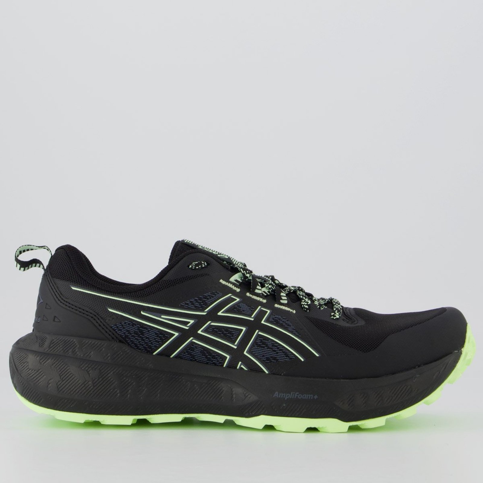 Tênis Asics Gel Sonoma 8 Preto e Verde Claro