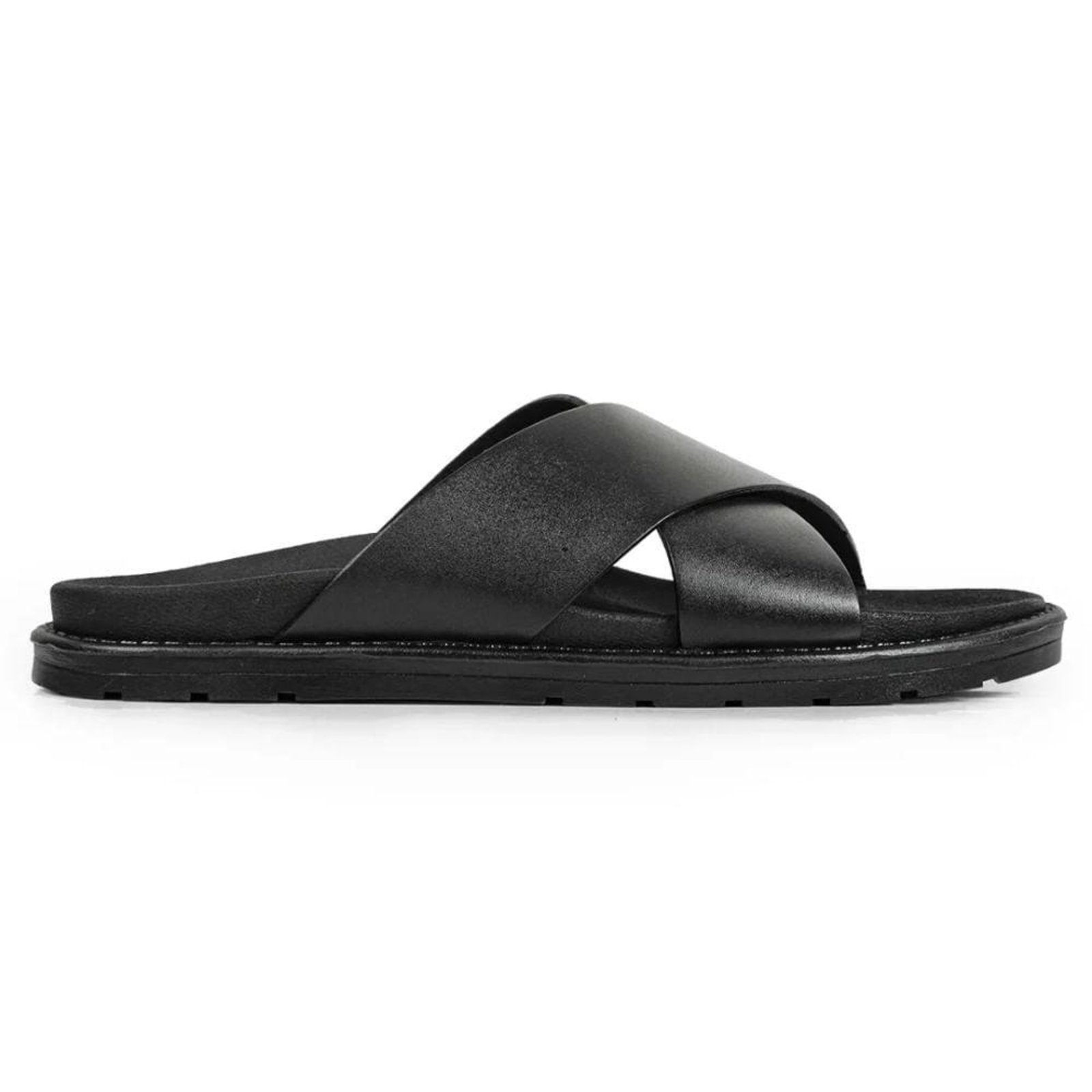 Chinelo Ferracini Arpoador Masculino Couro Preto