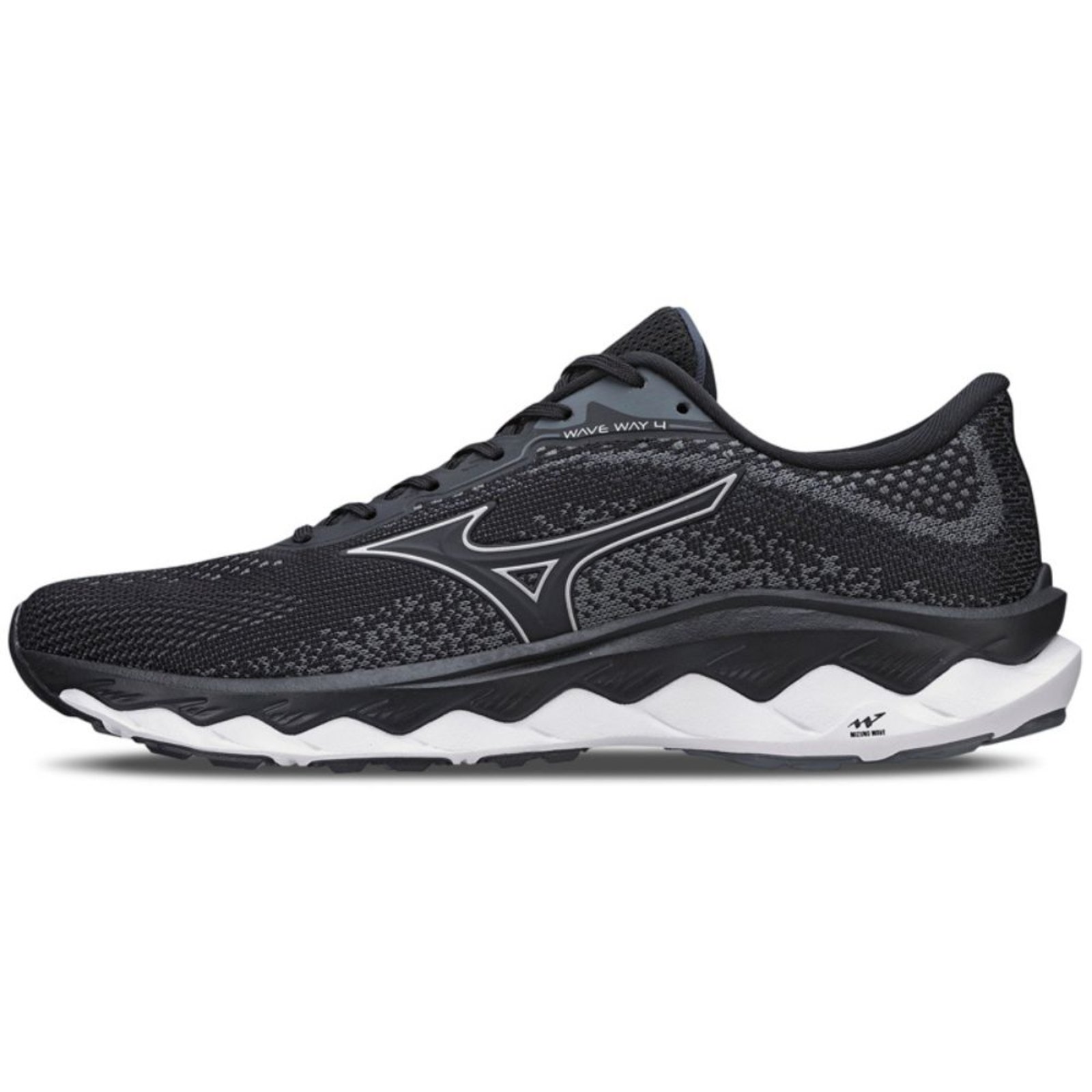 Tênis Mizuno Wave Way 4 Masculino – Preto