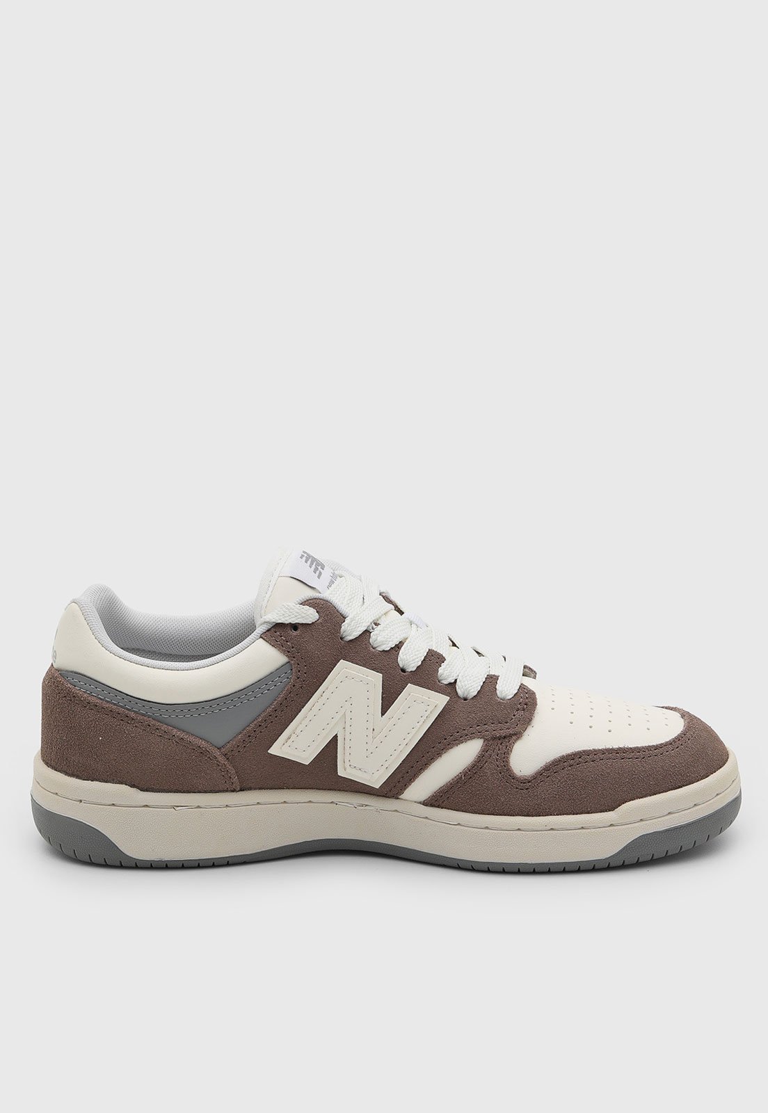 Vista 3 Tênis Unissex New Balance 480 Low marrom New Balance marrom
