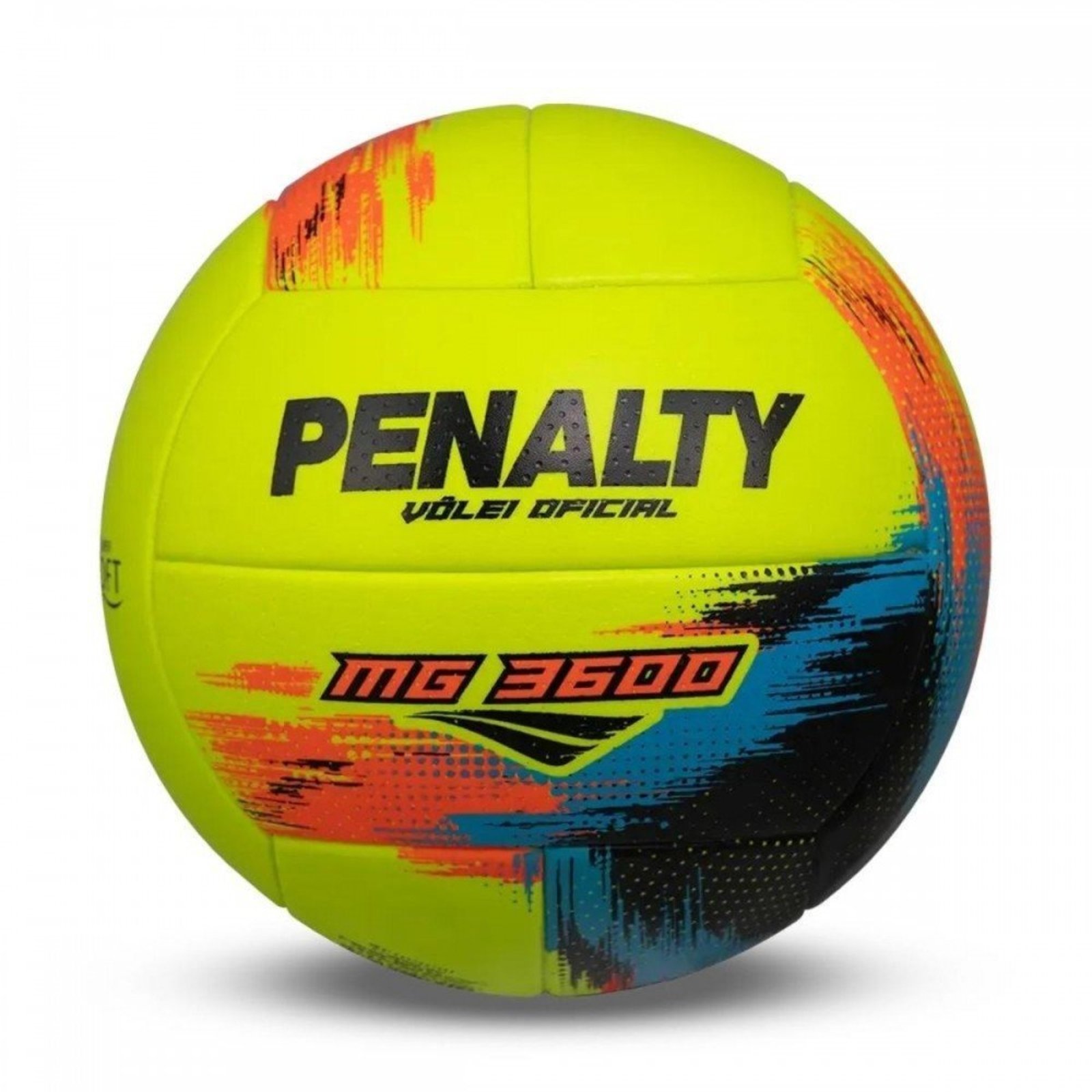 Bola Penalty MG 3600 XXV Volei Am-Lj-Az Amarelo Penalty Amarelo