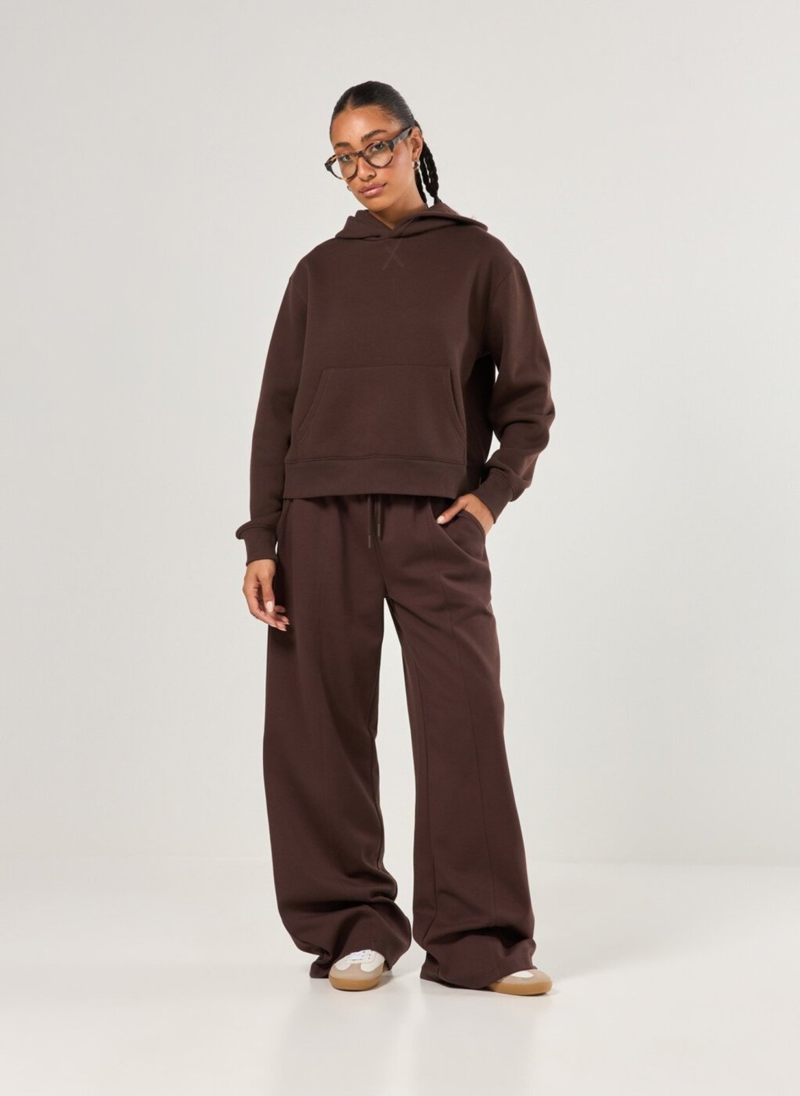 Calça Moletom Wide Leg