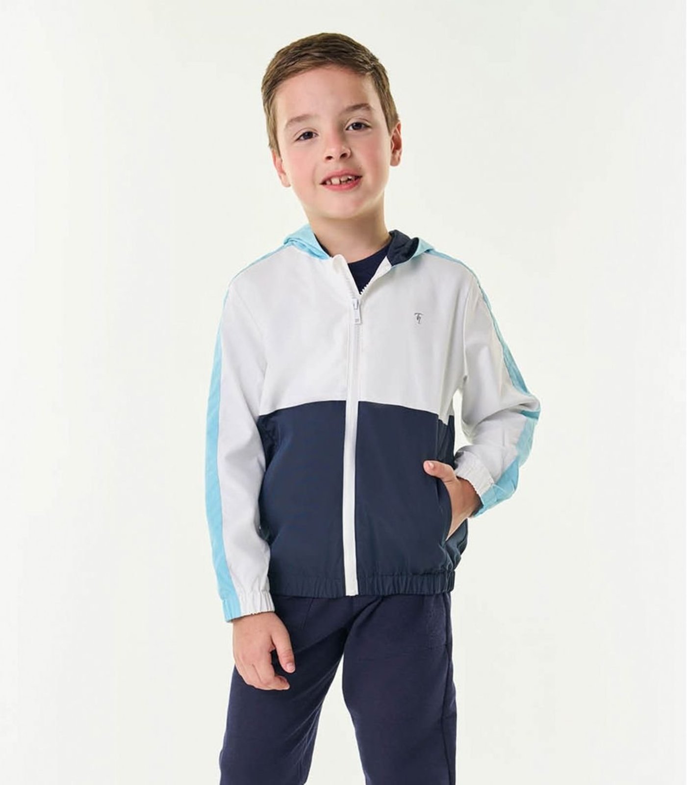 Infantil - Jaqueta Em Microfibra Trick Nick Azul