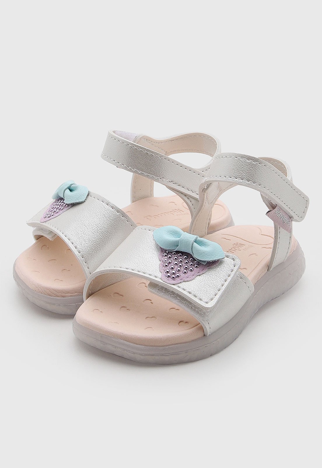 Infantil - Sandália Pampili Uva Branca