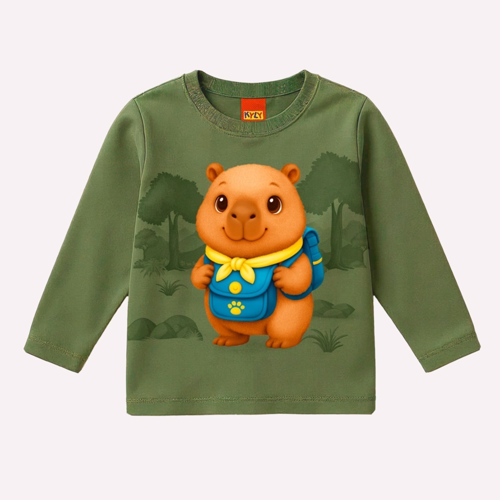 Infantil - Camiseta Menino Capivara Kyly