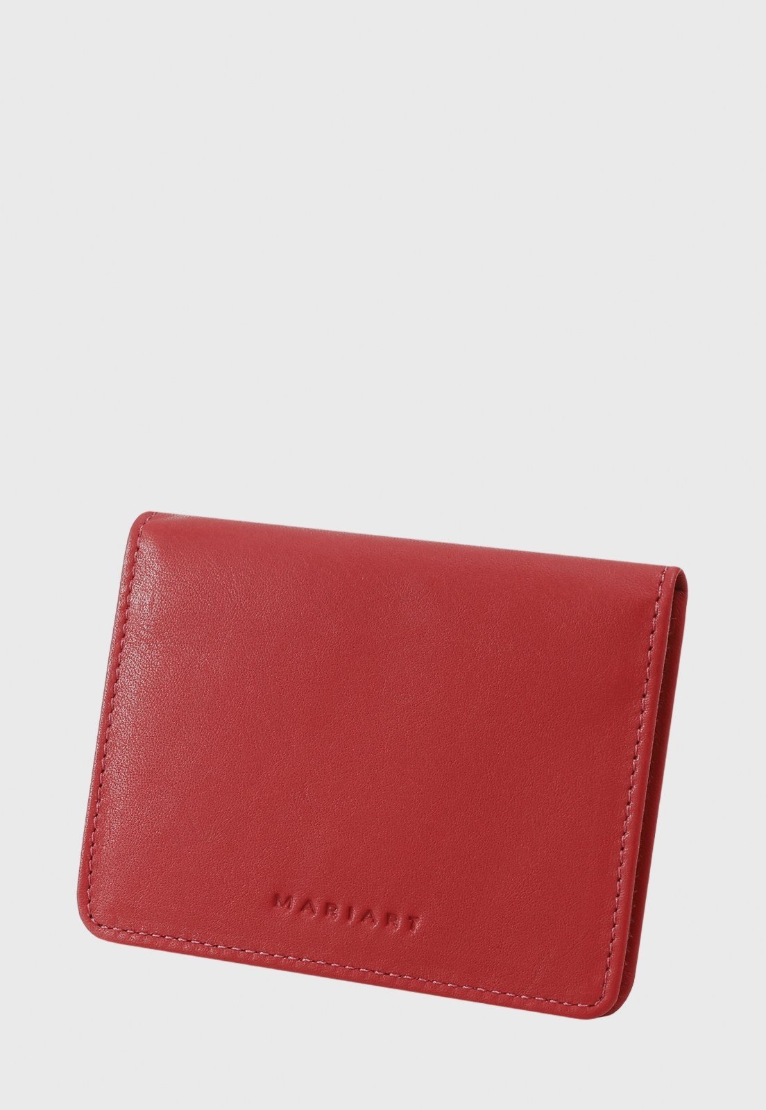 Carteira de Couro Mariart 649MRT Vermelho Scarlet
