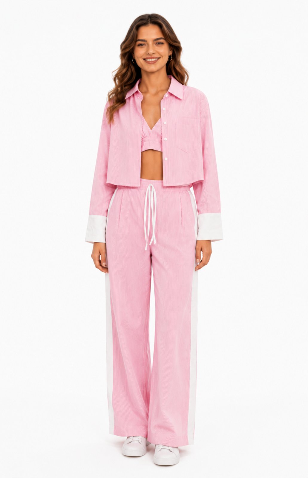 Conjunto Feminino D Bell Outlet Fashion Rosa