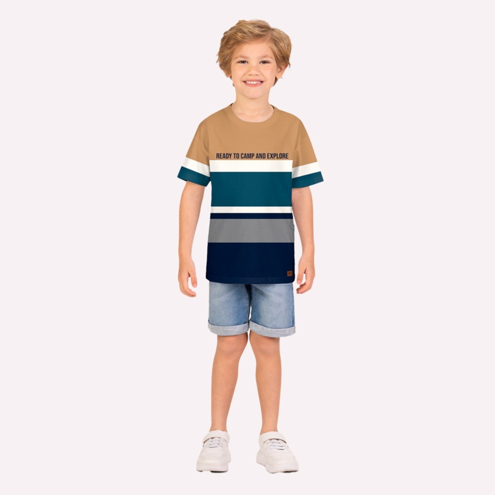 Infantil - Camiseta Menino Lettering Milon