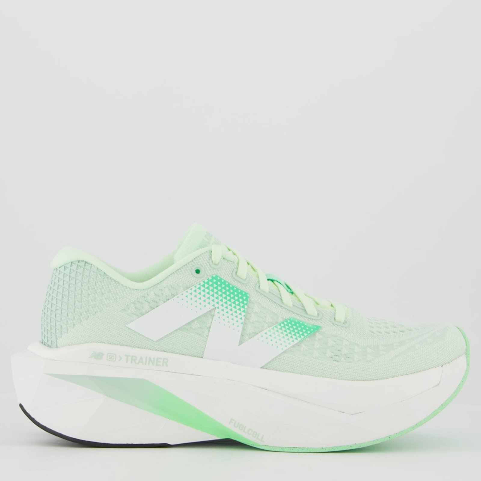 Tênis New Balance Fuelcell Supercomp Trainer V3 Verde Claro