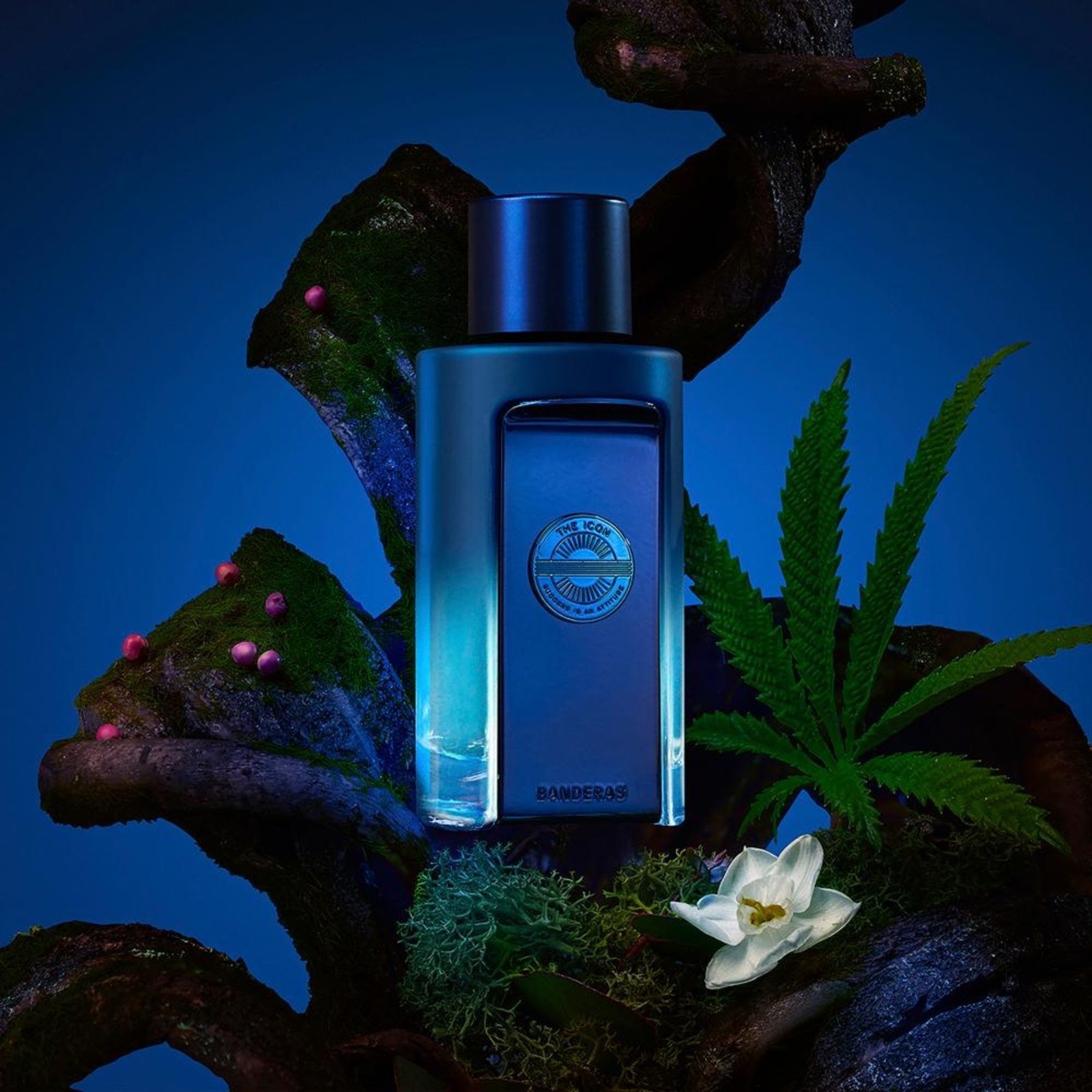 Vista 3 Banderas Kit The Icon Supreme Edp Intense For Men 100Ml + Desodorante Spray 150Ml incolor Banderas incolor