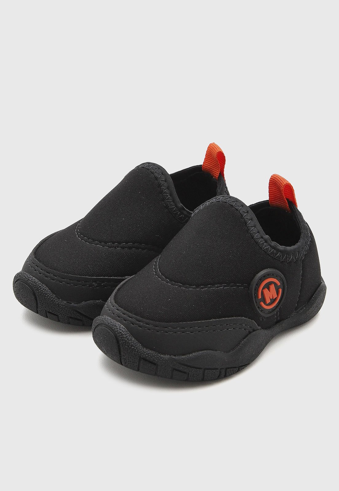 Infantil - Tênis Molekinho Slip On Preto