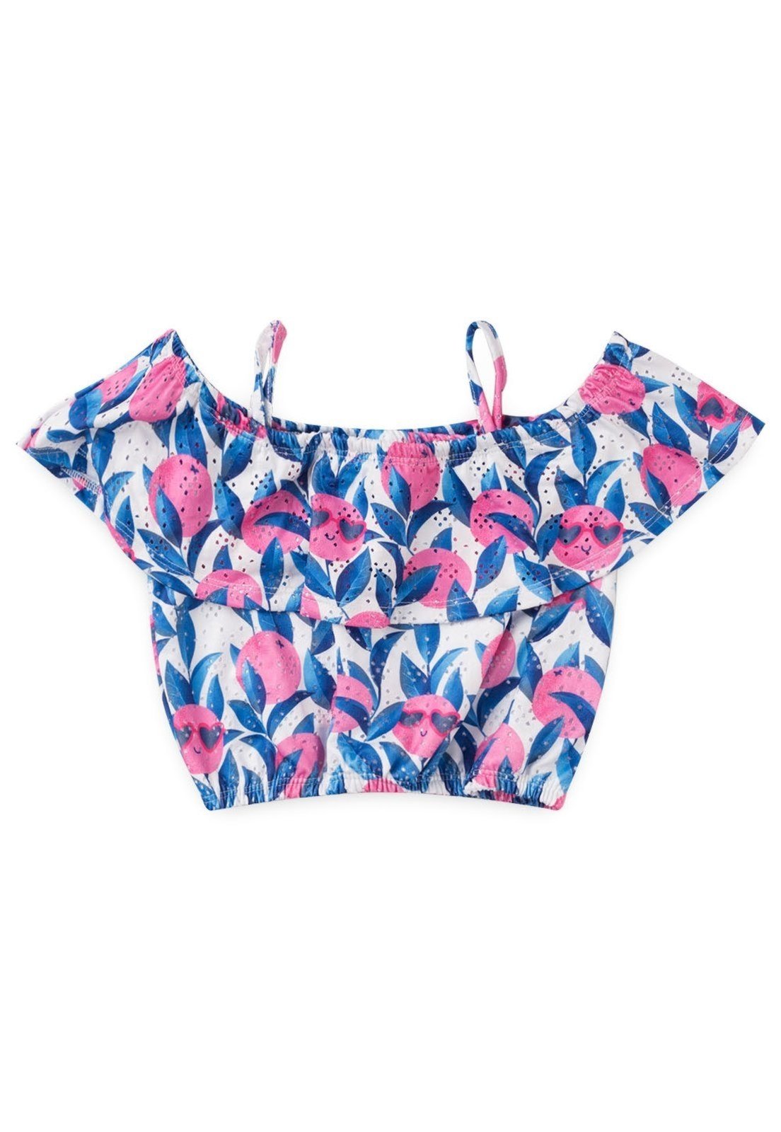 Vista 3 Infantil - Conjunto Bem Vestir Blusa e Saia rosa BEM VESTIR rosa