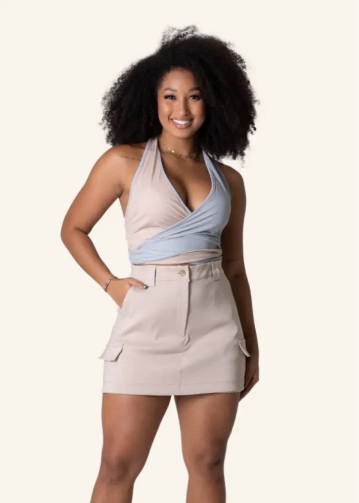 Shorts Saia Mountain SAWARY FASHION OFF WHITE