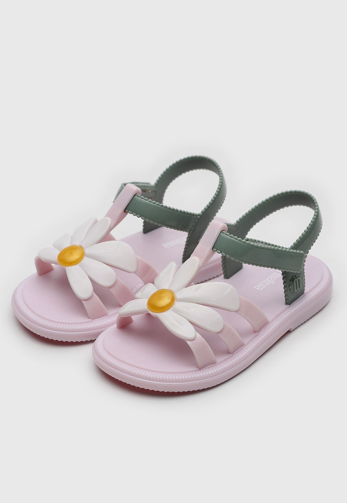 Infantil - Sandália Mini Melissa Hip Bloomy Rosa