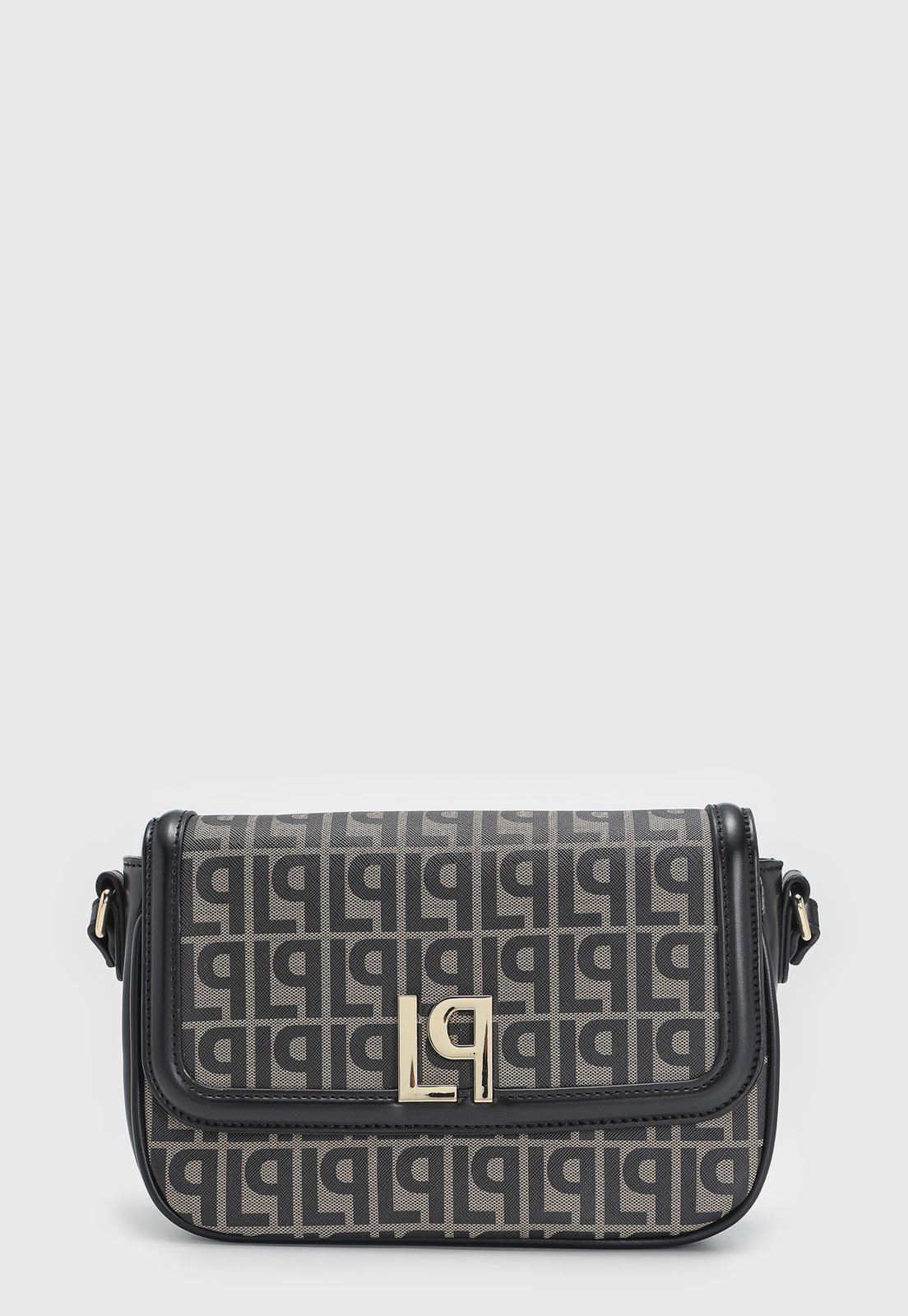 Bolsa Feminina Lança Perfume Monograma Preta