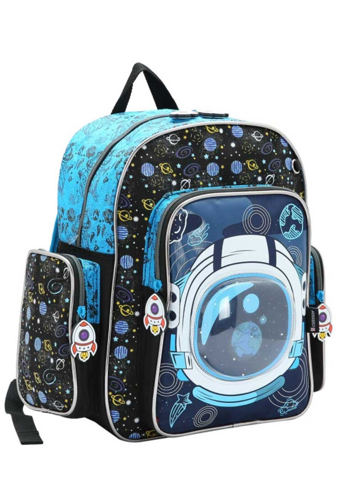 Mochila Menino Astronauta Espaço
