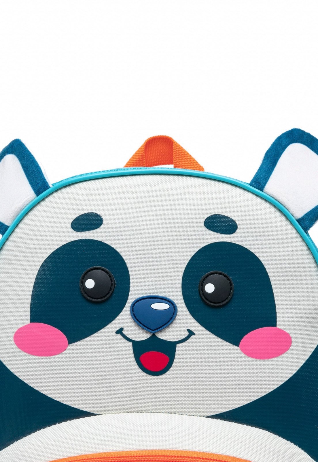 Vista 3 Infantil - Kit Mochila Pré Escolar Creche Panda Resistente Spector azul Spector azul