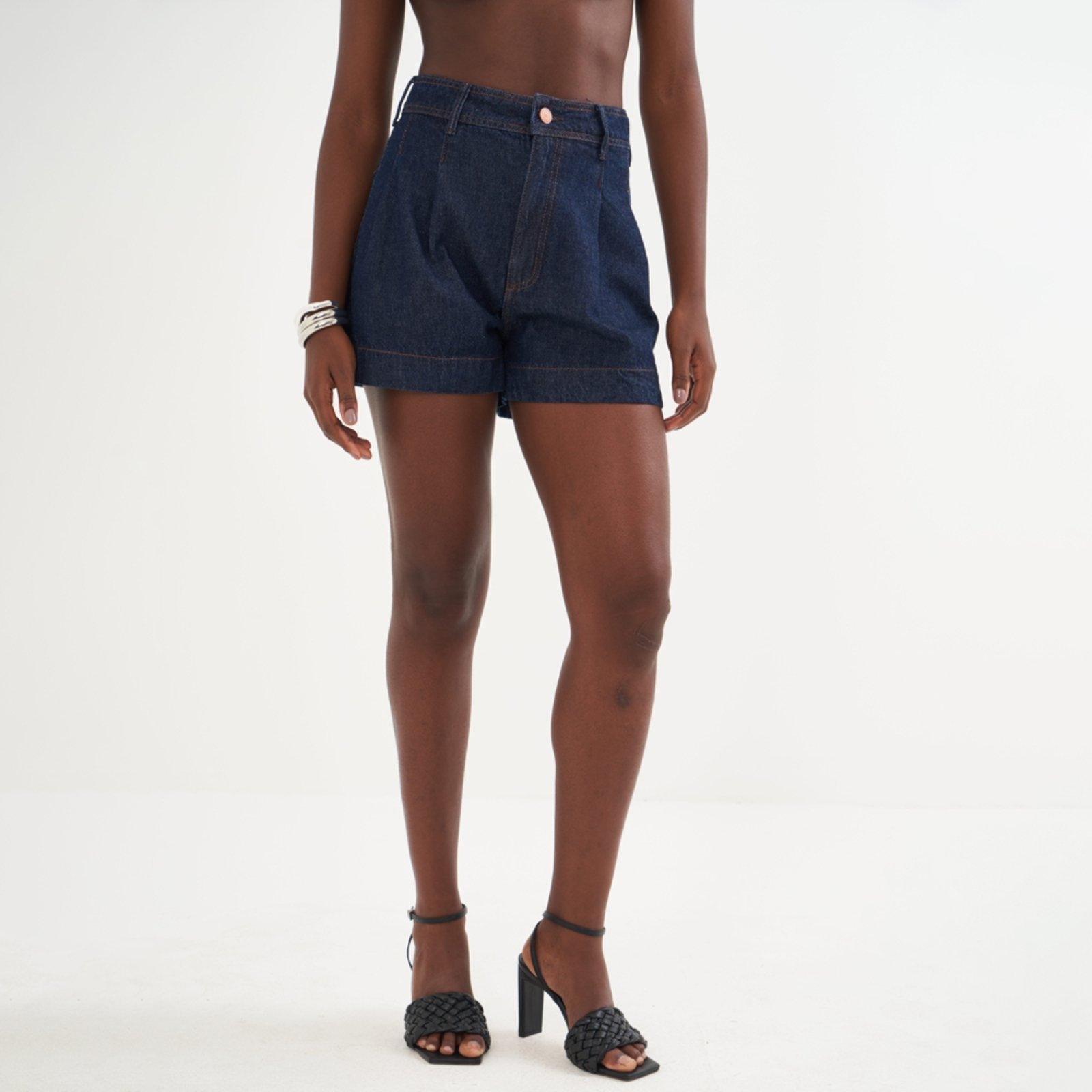 Short Jeans Colcci Joana Pr26 Azul Feminino