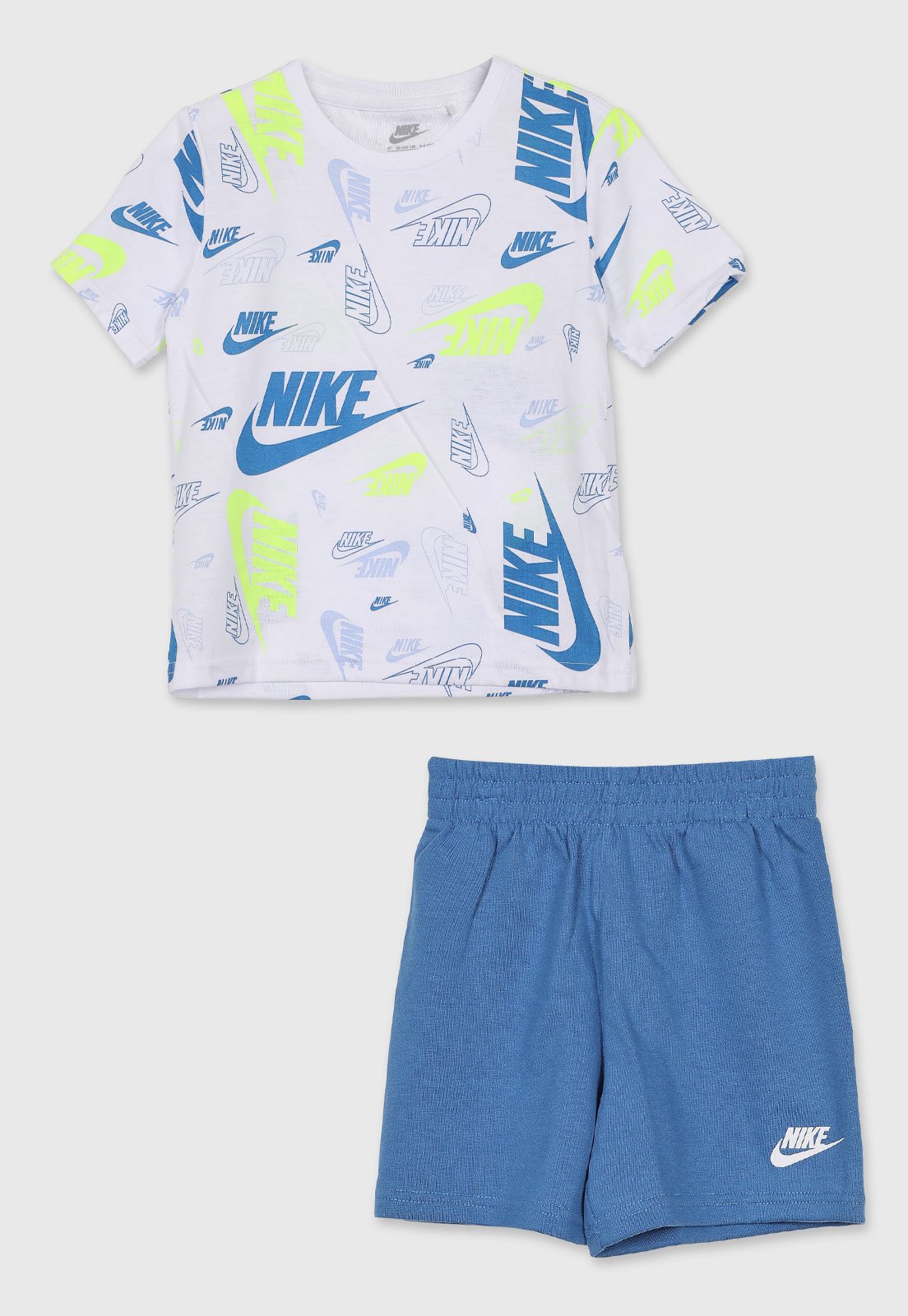 Conjunto Nike Estampado Branco