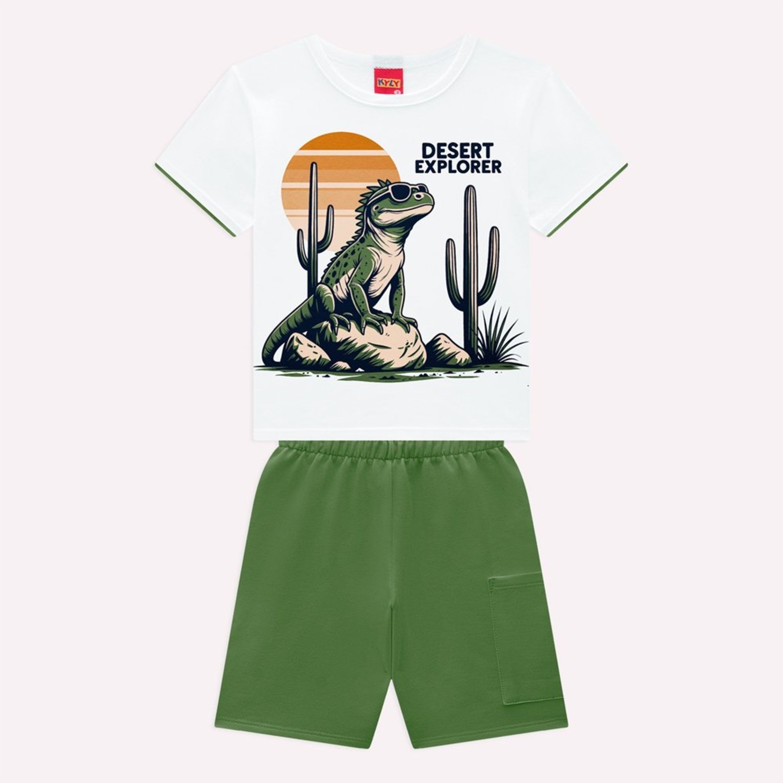 Infantil - Conjunto Menino Estampa Kyly