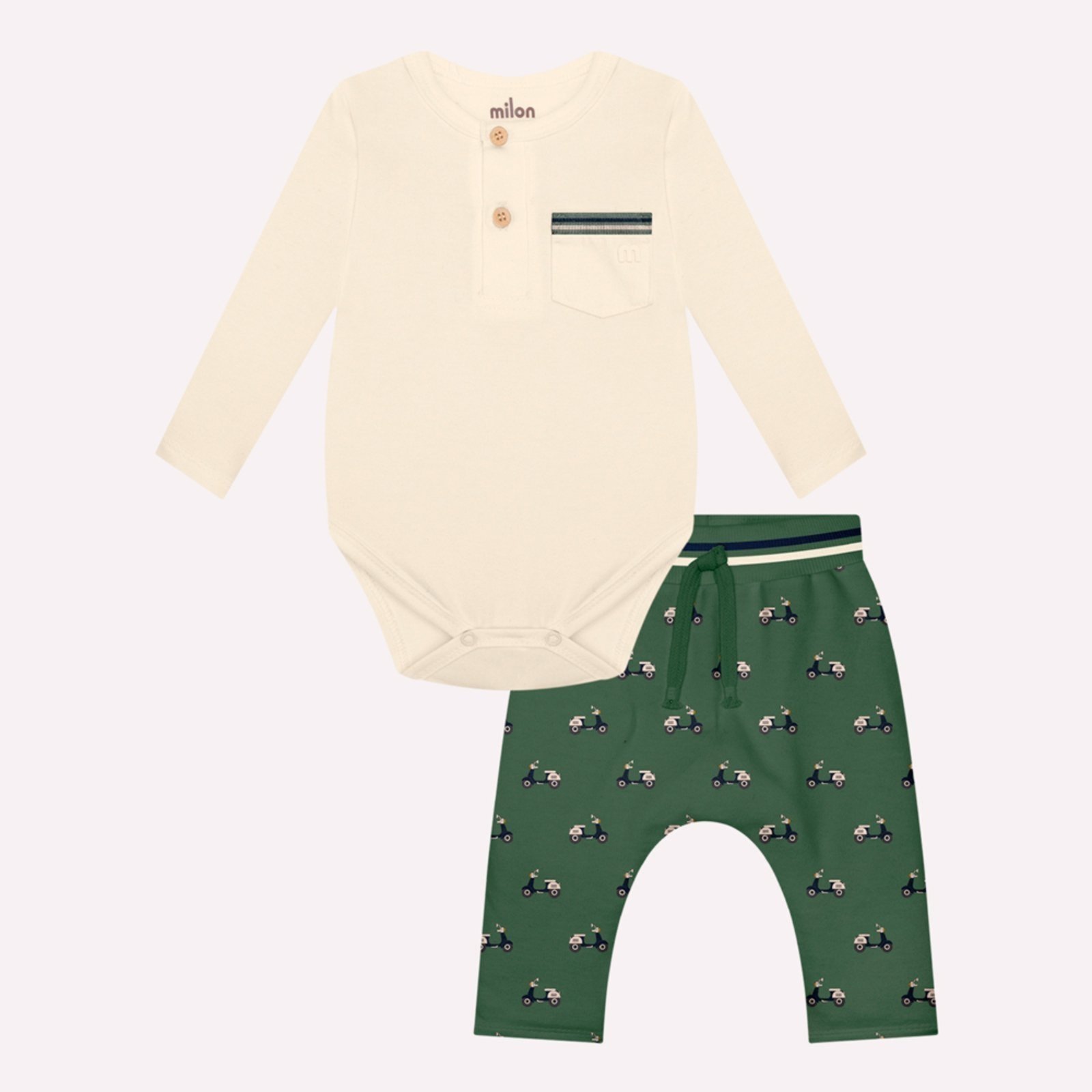 Infantil - Conjunto Menino Estampa Milon