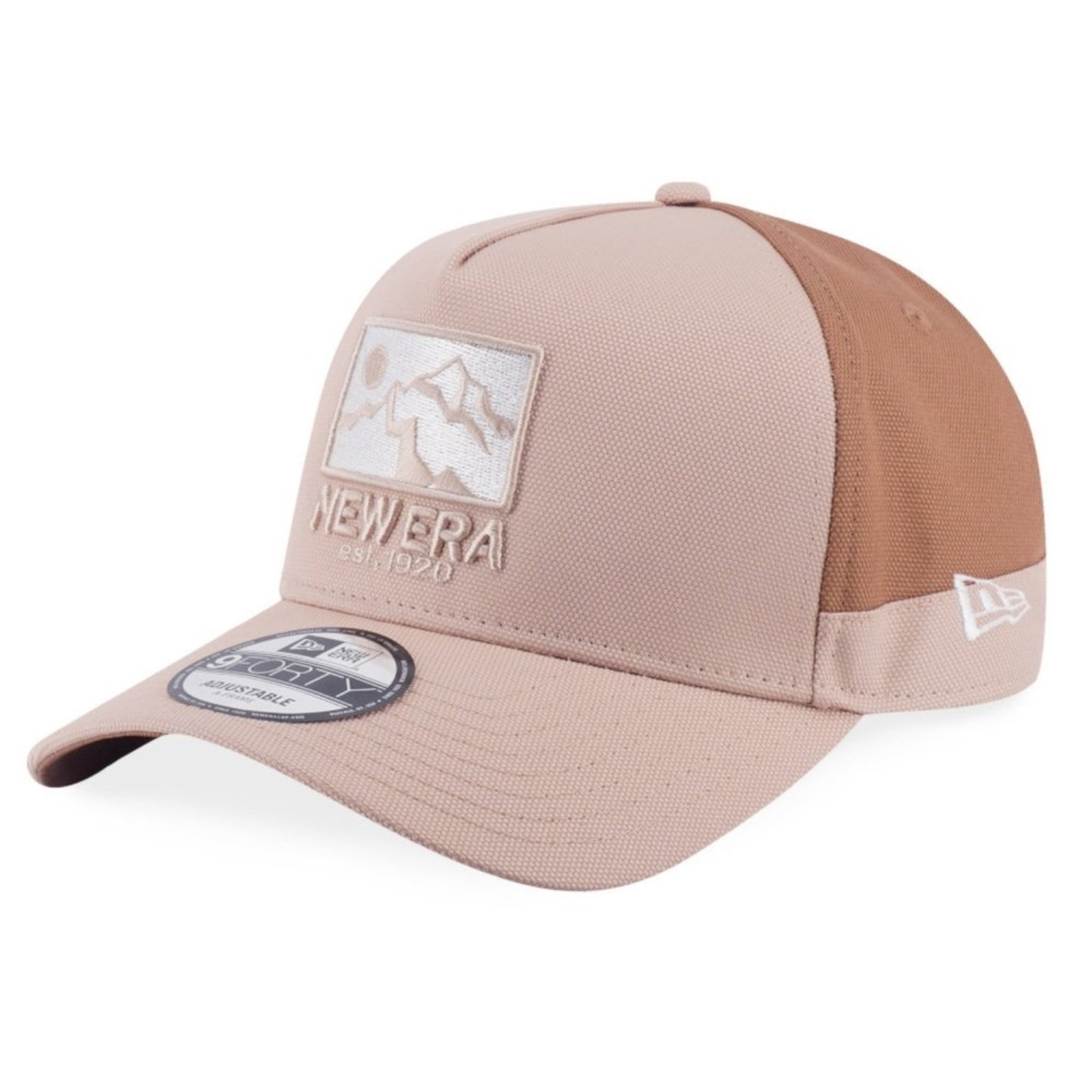 Bone New Era 9FORTY A-FRAME TRUCKER SN Branded Bege